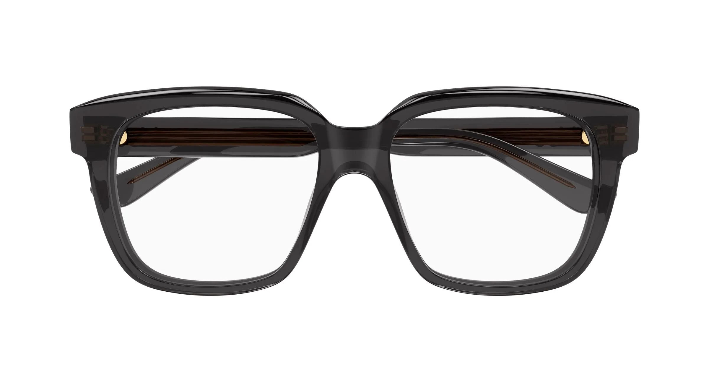 Chloé CH0340O 006 Montature da vista Acetato Grigio Trasparente Geometrica - immagine 2