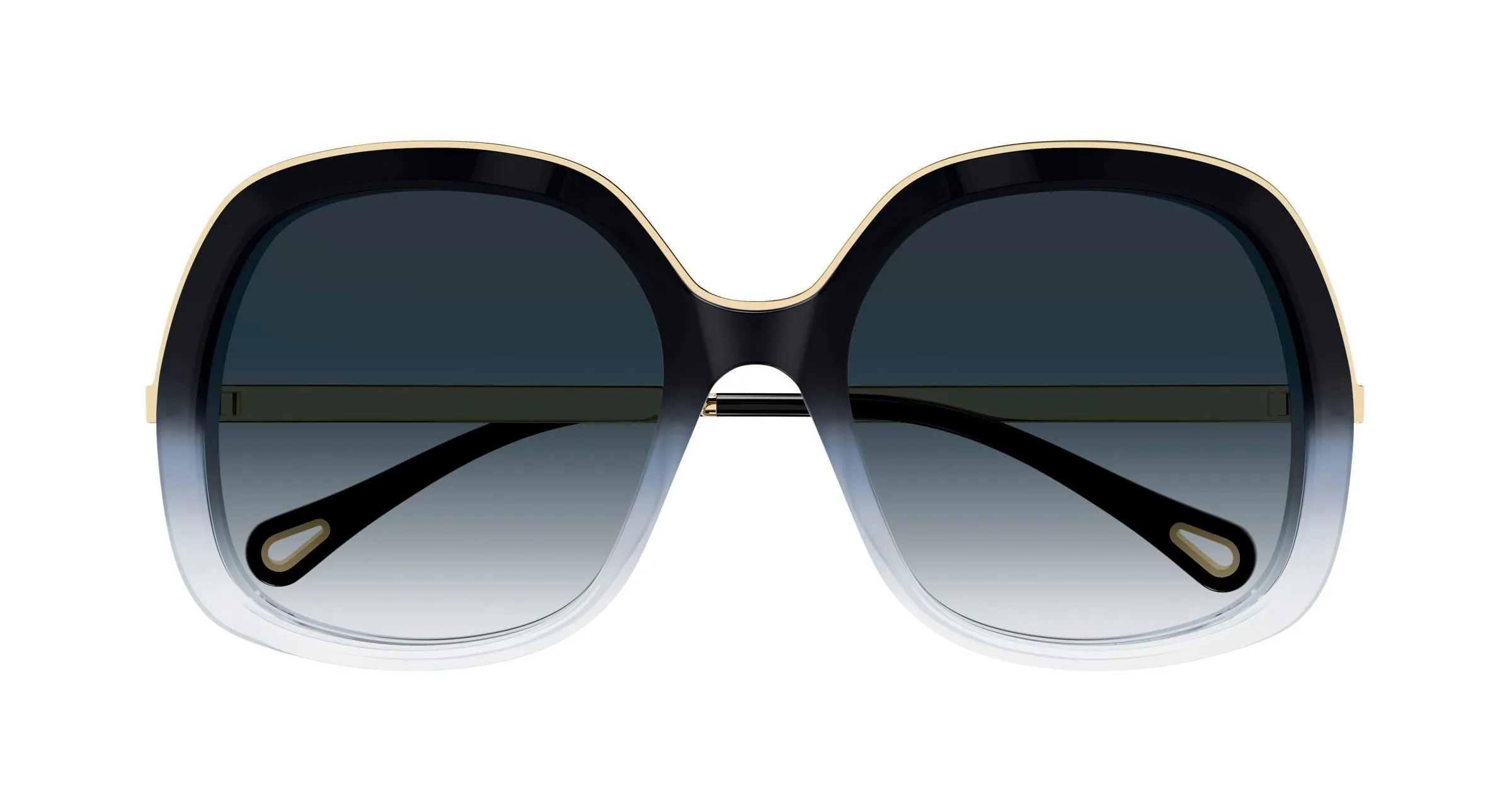 Chloé CH0327S 005 Occhiali da sole Acetato Grigio Grigio Squadrata - immagine 2