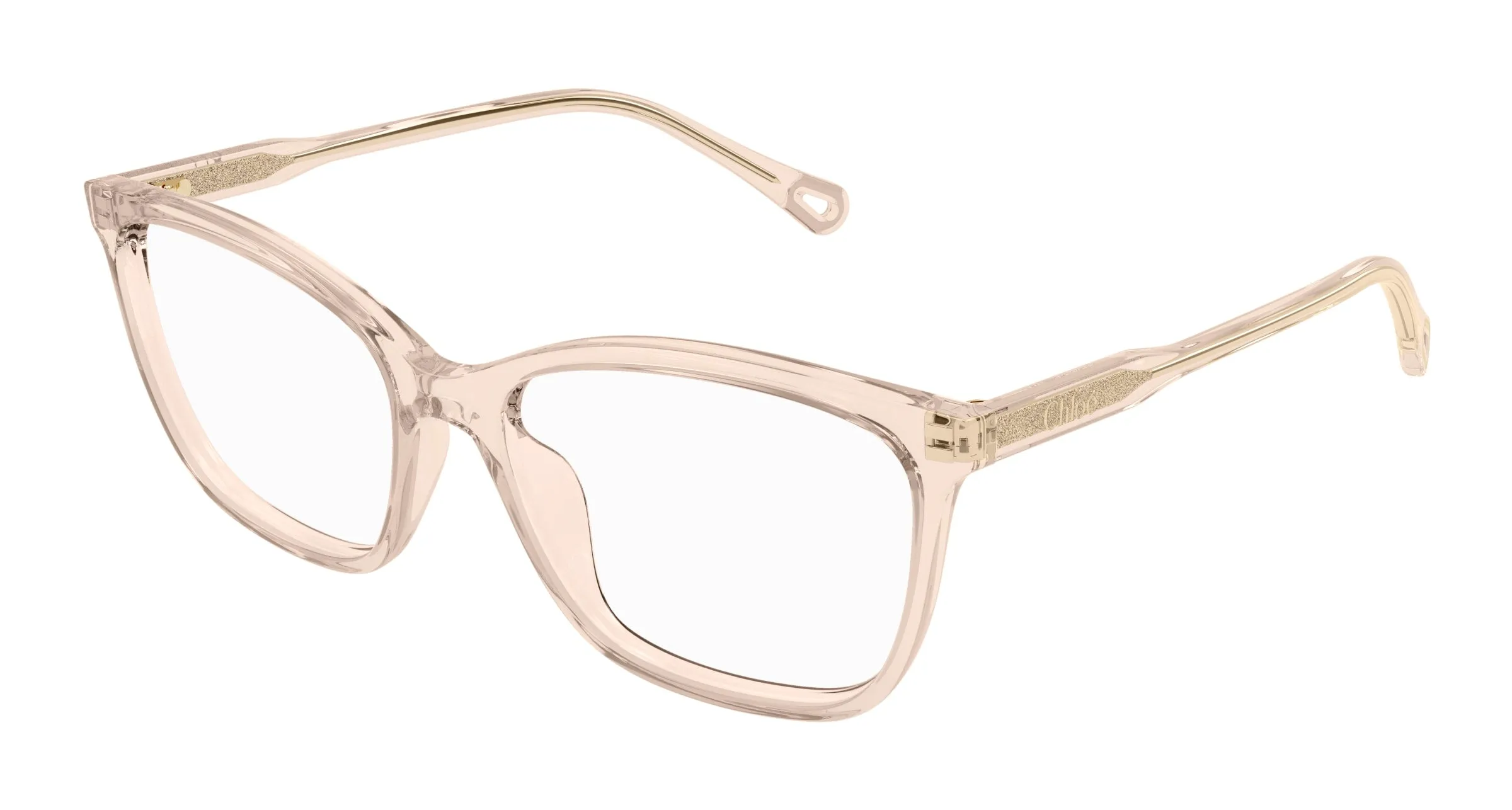 Chloé CH0318O 005 Montature da vista Acetato Rosa Trasparente Squadrata - immagine 1