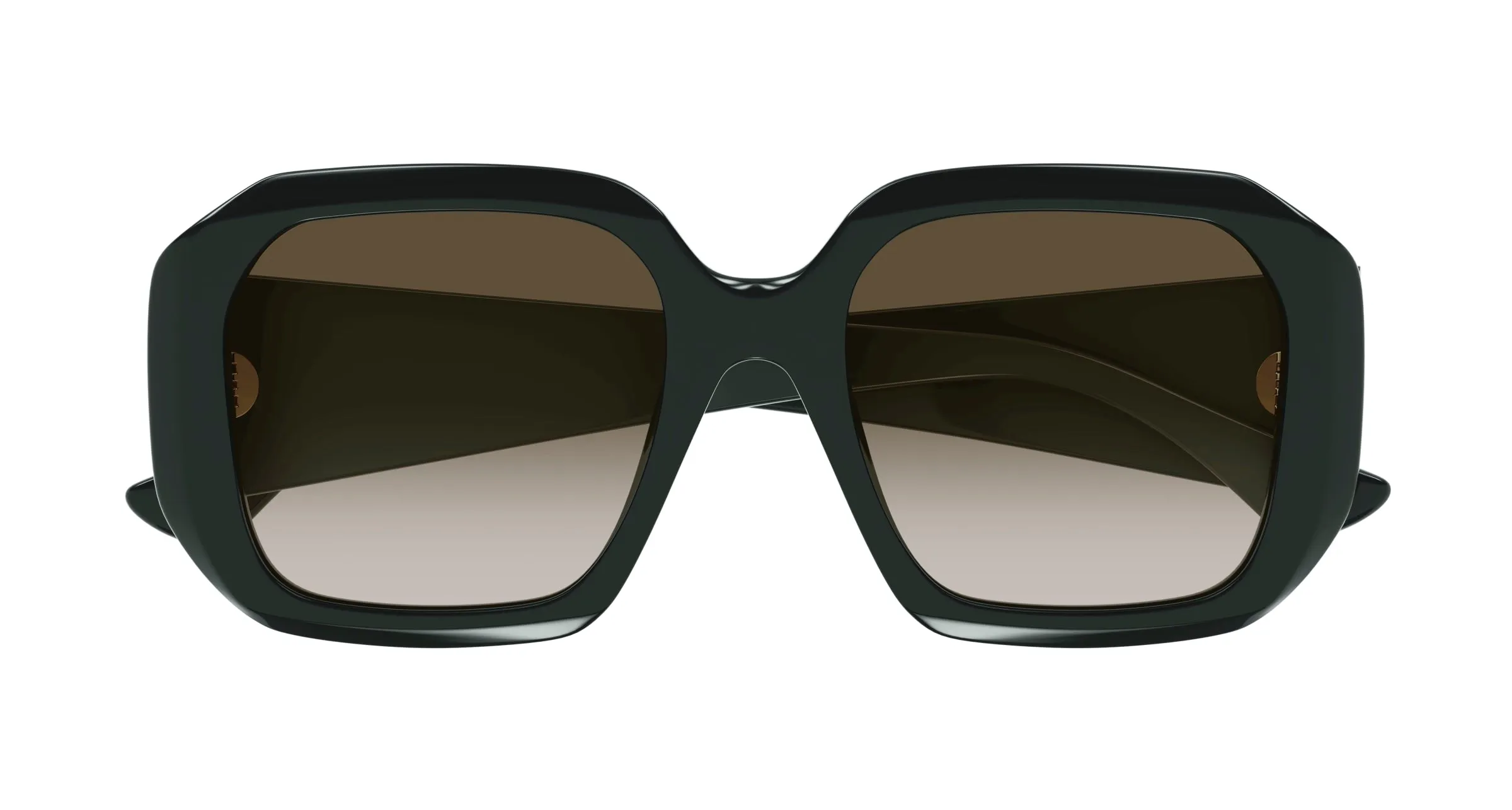 Chloé CH0300S 003 Occhiali da sole Acetato Verde Verde Squadrata - immagine 2