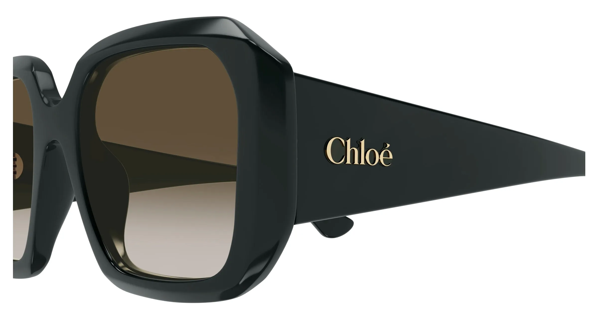 Chloé CH0300S 003 Occhiali da sole Acetato Verde Verde Squadrata - immagine 3