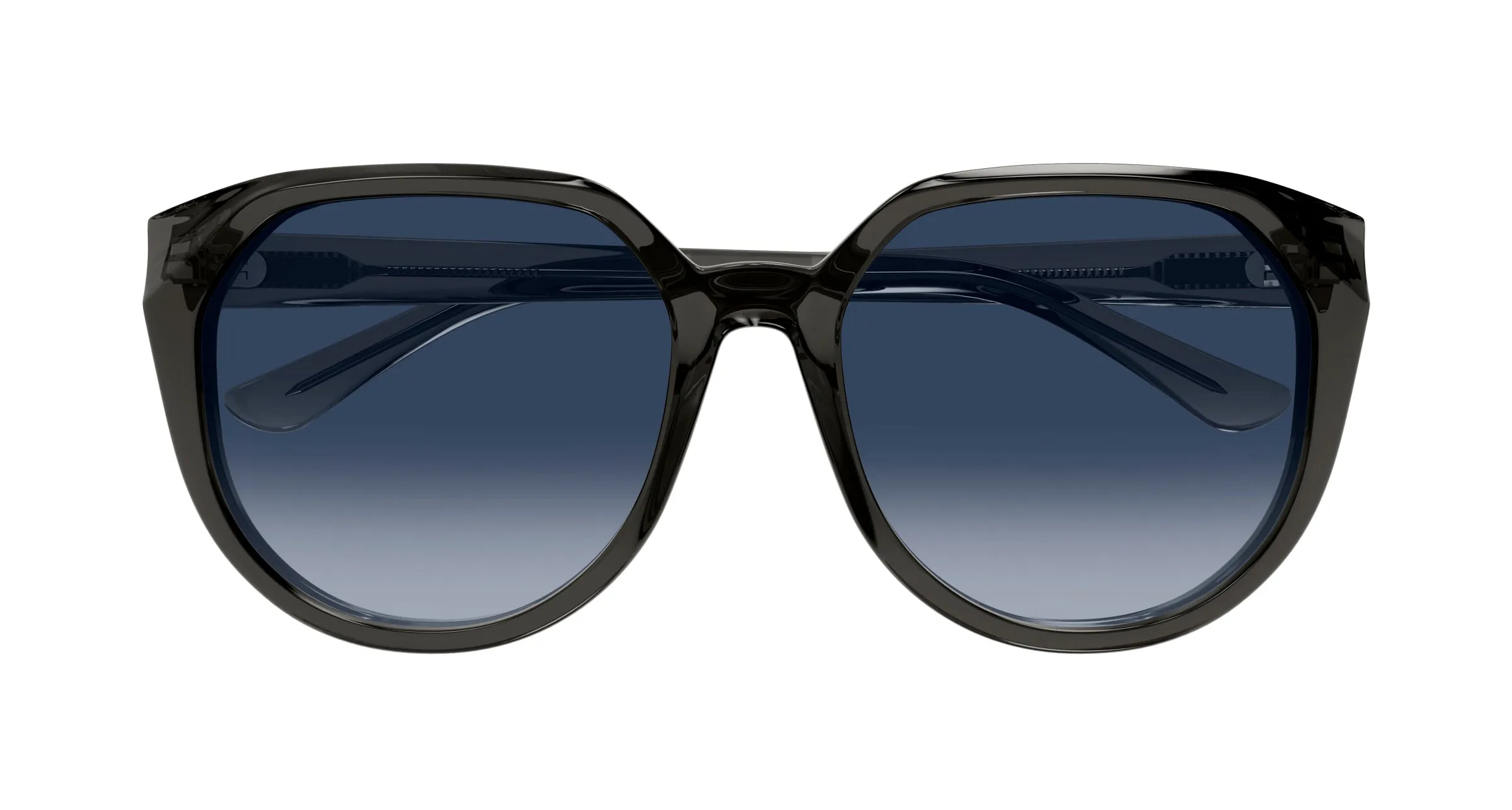 Chloé CH0291SK 001 Occhiali da sole Acetato Grigio Blu Squadrata - immagine 2