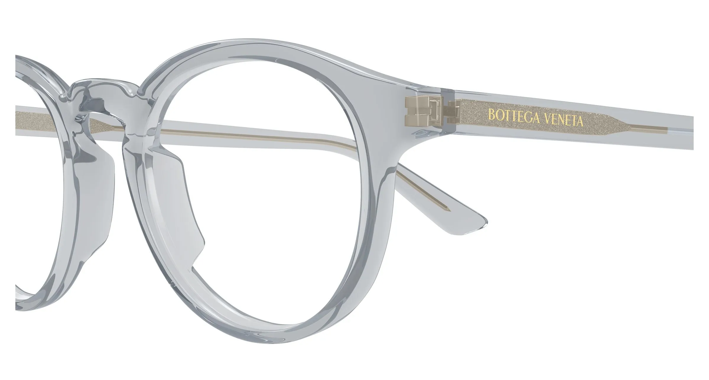 Bottega Veneta BV1420O 005 Montature da vista Acetato [""] Rotonda - immagine 3