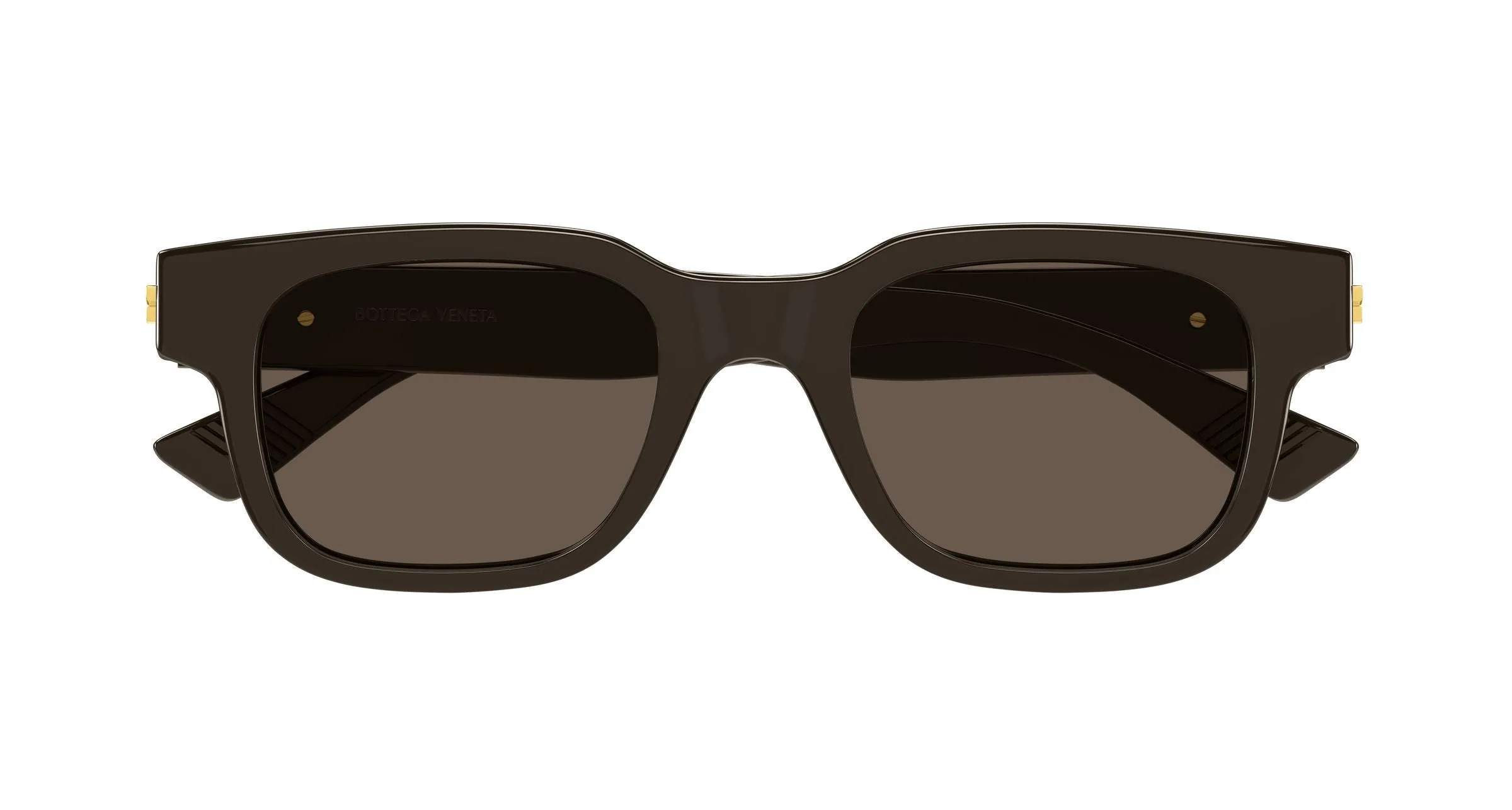 Bottega Veneta BV1411S 003 Occhiali da sole Acetato Marrone Marrone Squadrata - immagine 2