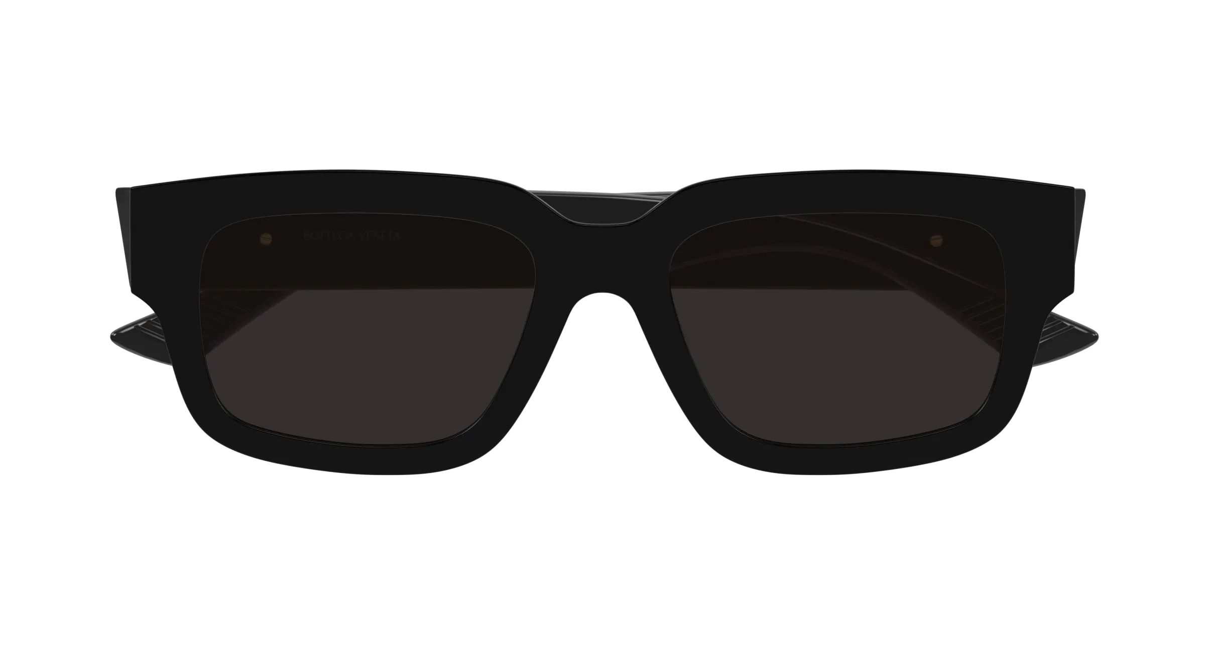 Bottega Veneta BV1359SA 001 Occhiali da sole Acetato Nero Grigio Squadrata - immagine 2