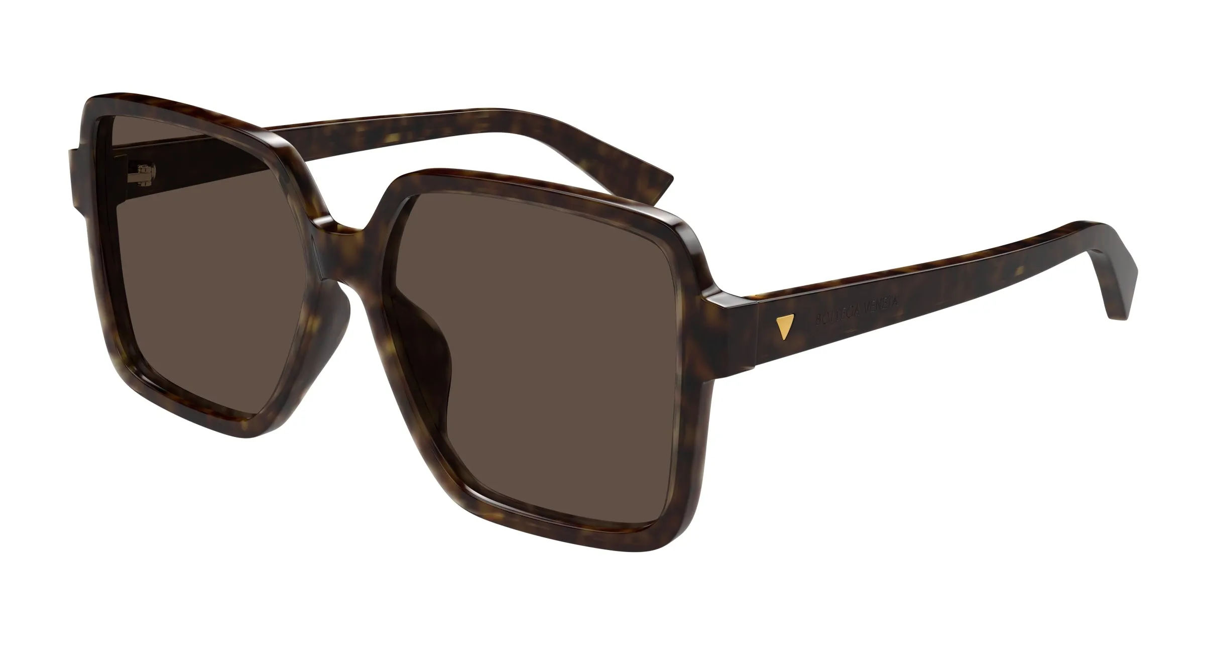 Bottega Veneta BV1317SK 002 Occhiali da sole Acetato Havana Marrone Squadrata - immagine 1