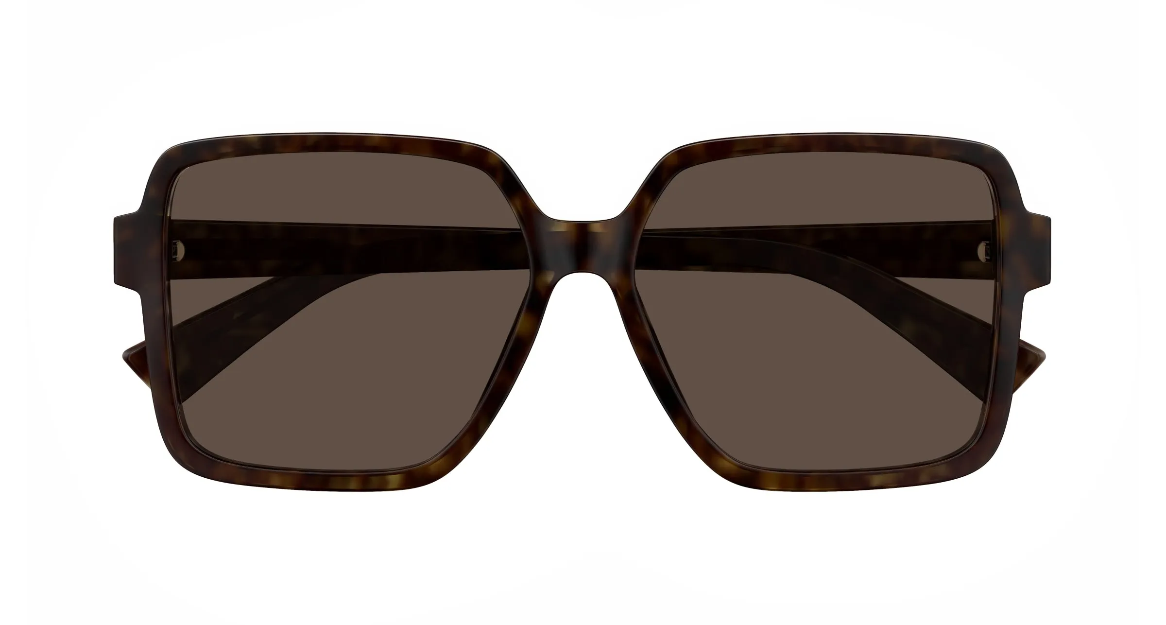 Bottega Veneta BV1317SK 002 Occhiali da sole Acetato Havana Marrone Squadrata - immagine 2