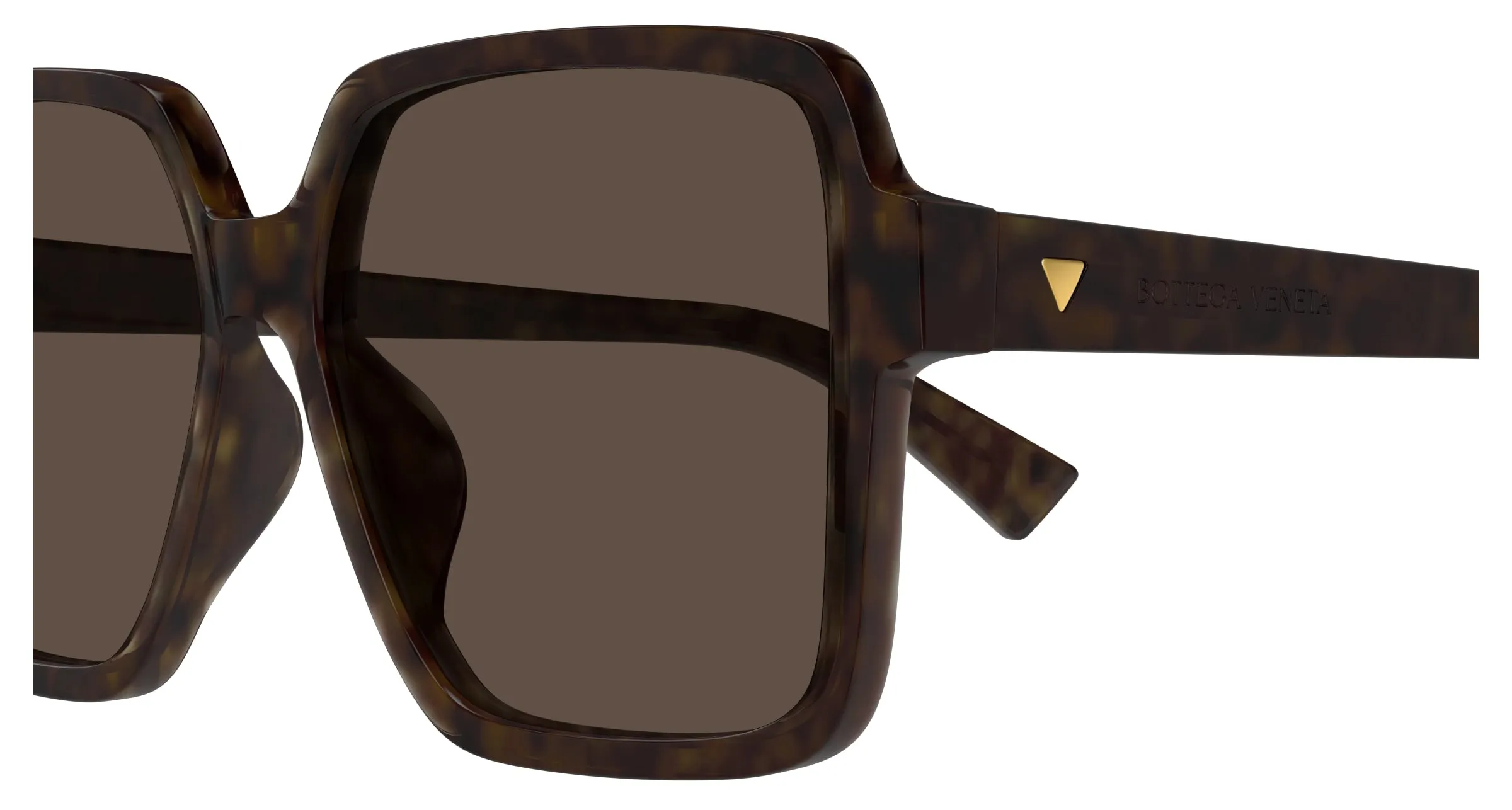 Bottega Veneta BV1317SK 002 Occhiali da sole Acetato Havana Marrone Squadrata - immagine 3