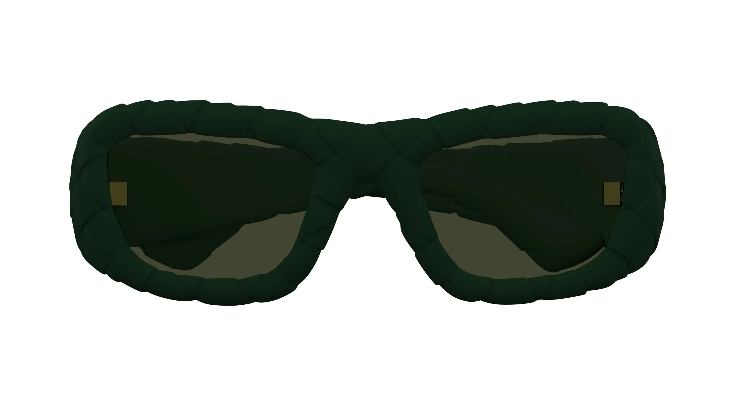 Bottega Veneta BV1303S 008 Occhiali da sole Iniettato Verde Verde Rotonda - immagine 2