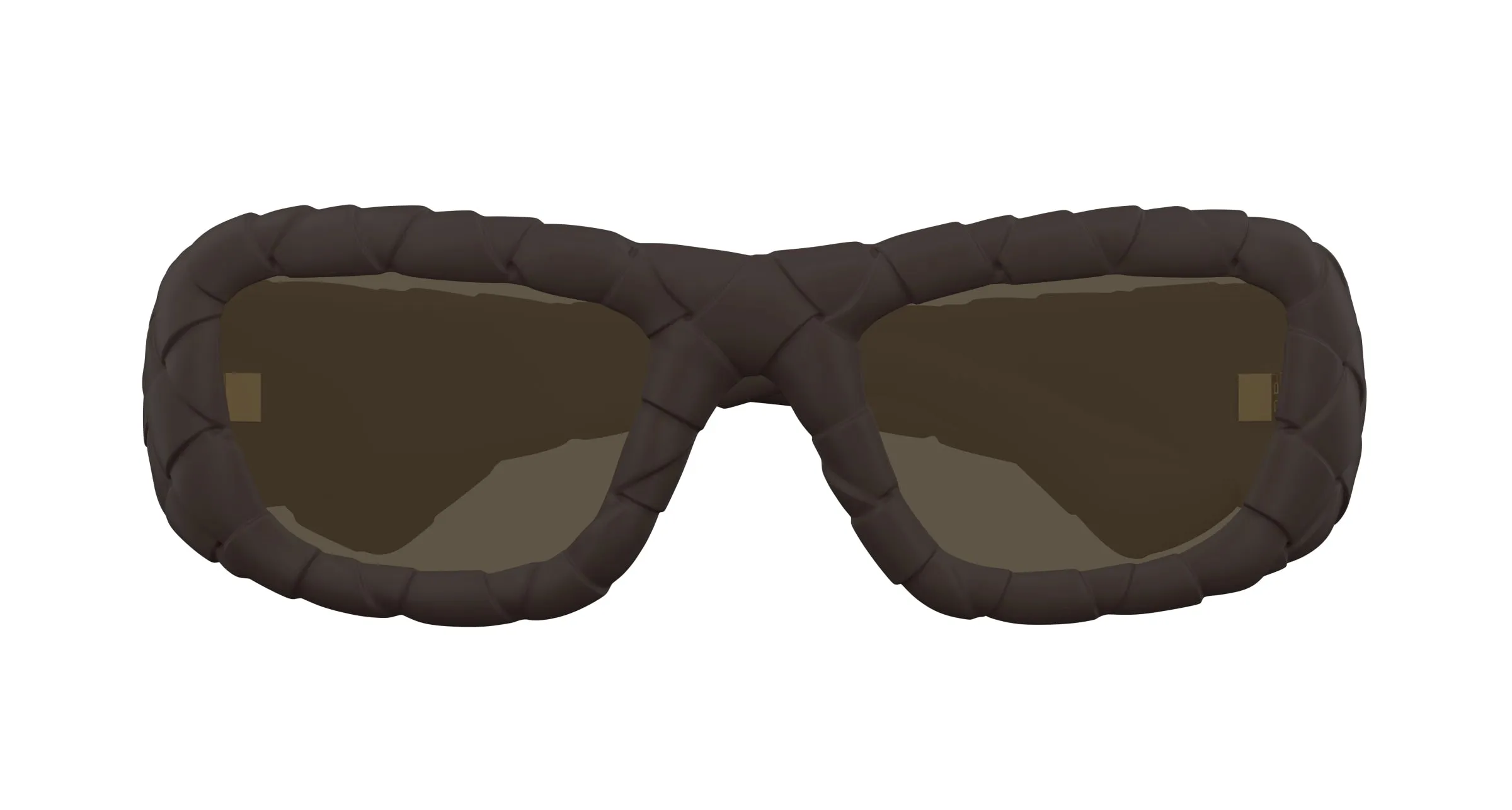 Bottega Veneta BV1303S 007 Occhiali da sole Iniettato Marrone Marrone Rotonda - immagine 2
