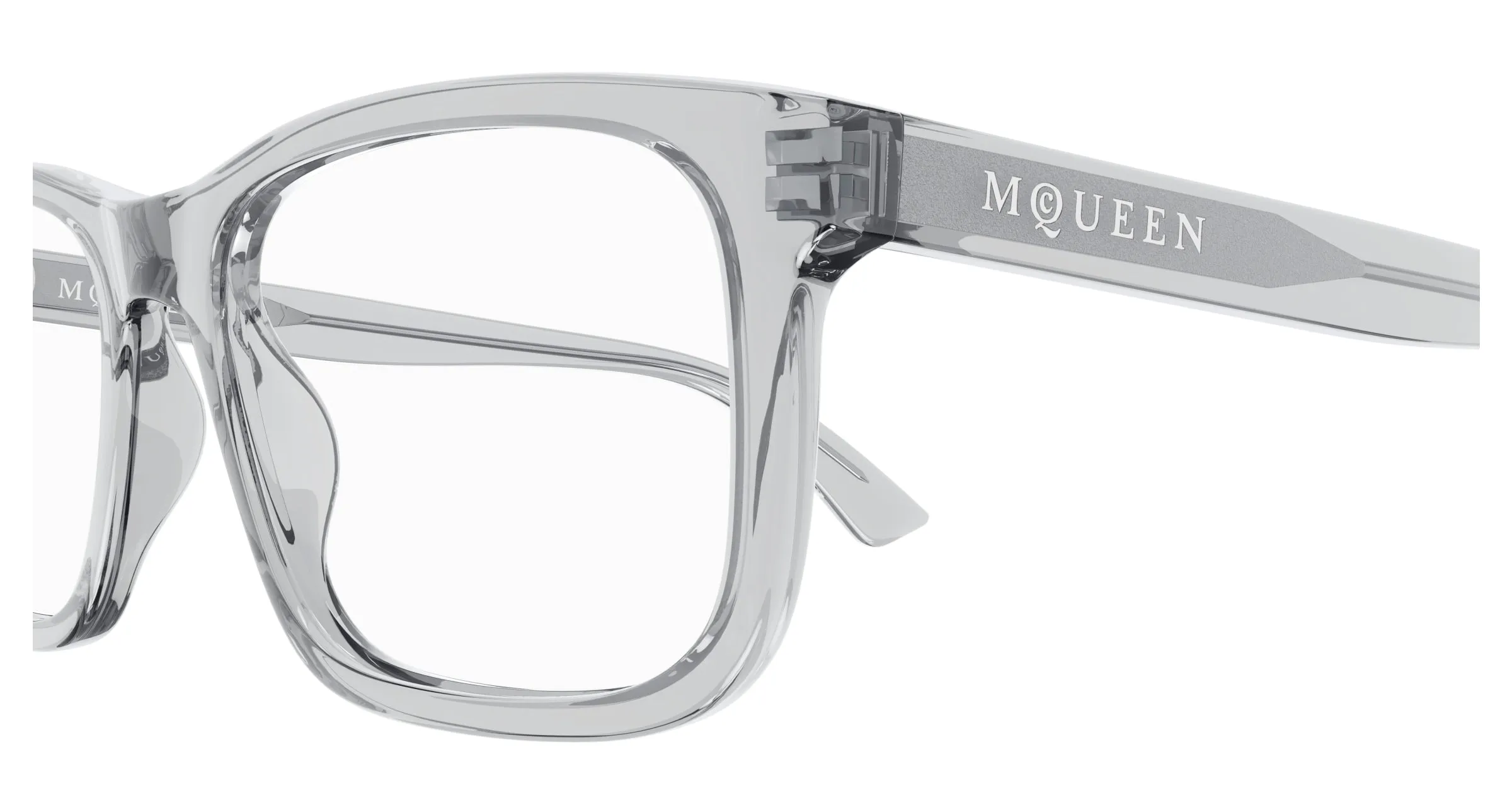 Alexander McQueen AM0486O 009 Montature da vista Acetato [""] Squadrata - immagine 3