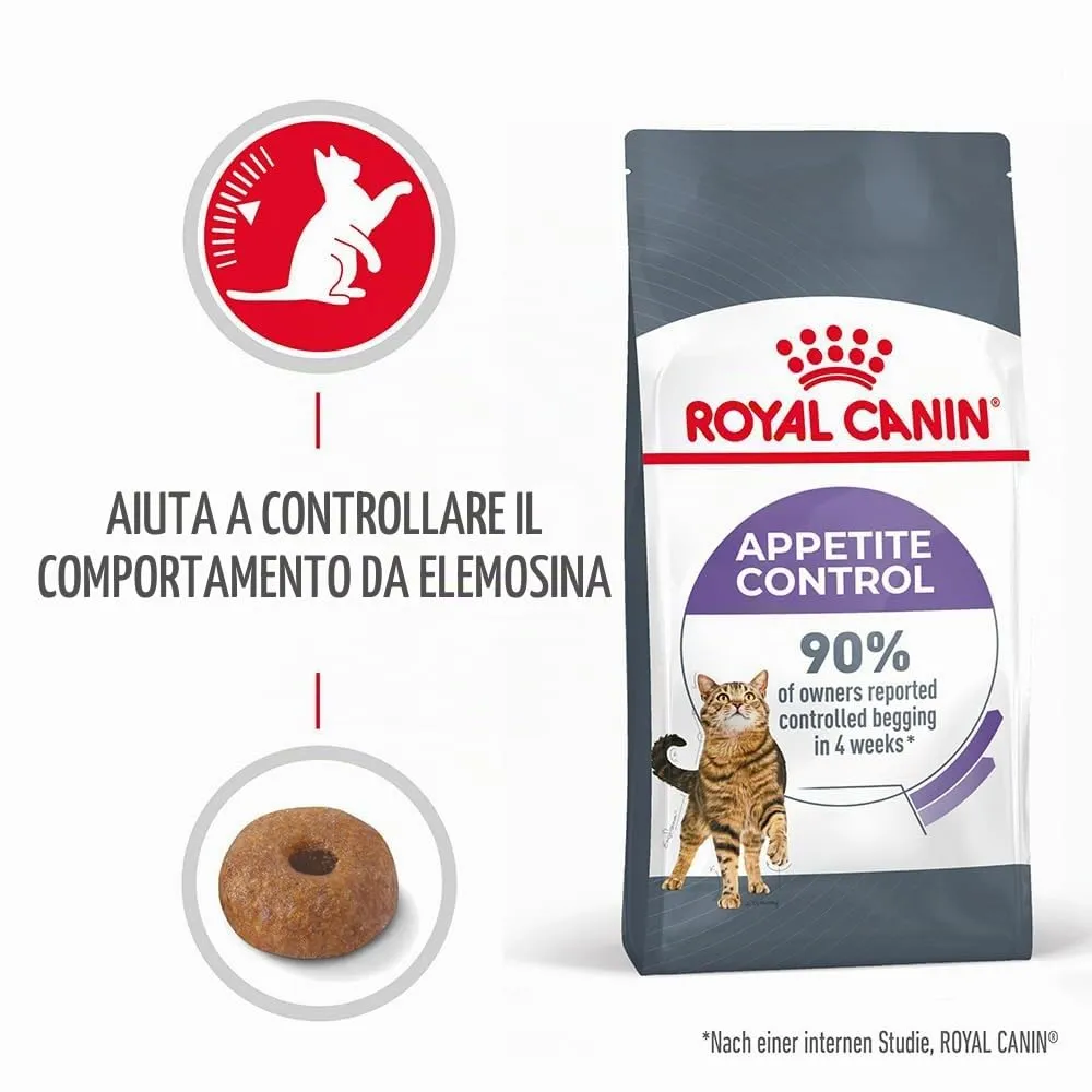 Royal Canin Appetite Control Care | 2 kg | Cibo secco per gatti adulti fino a 7 anni | Per il controllo del comportamento di richiesta di cibo | Adatto anche per gatti sterilizzati - immagine 2