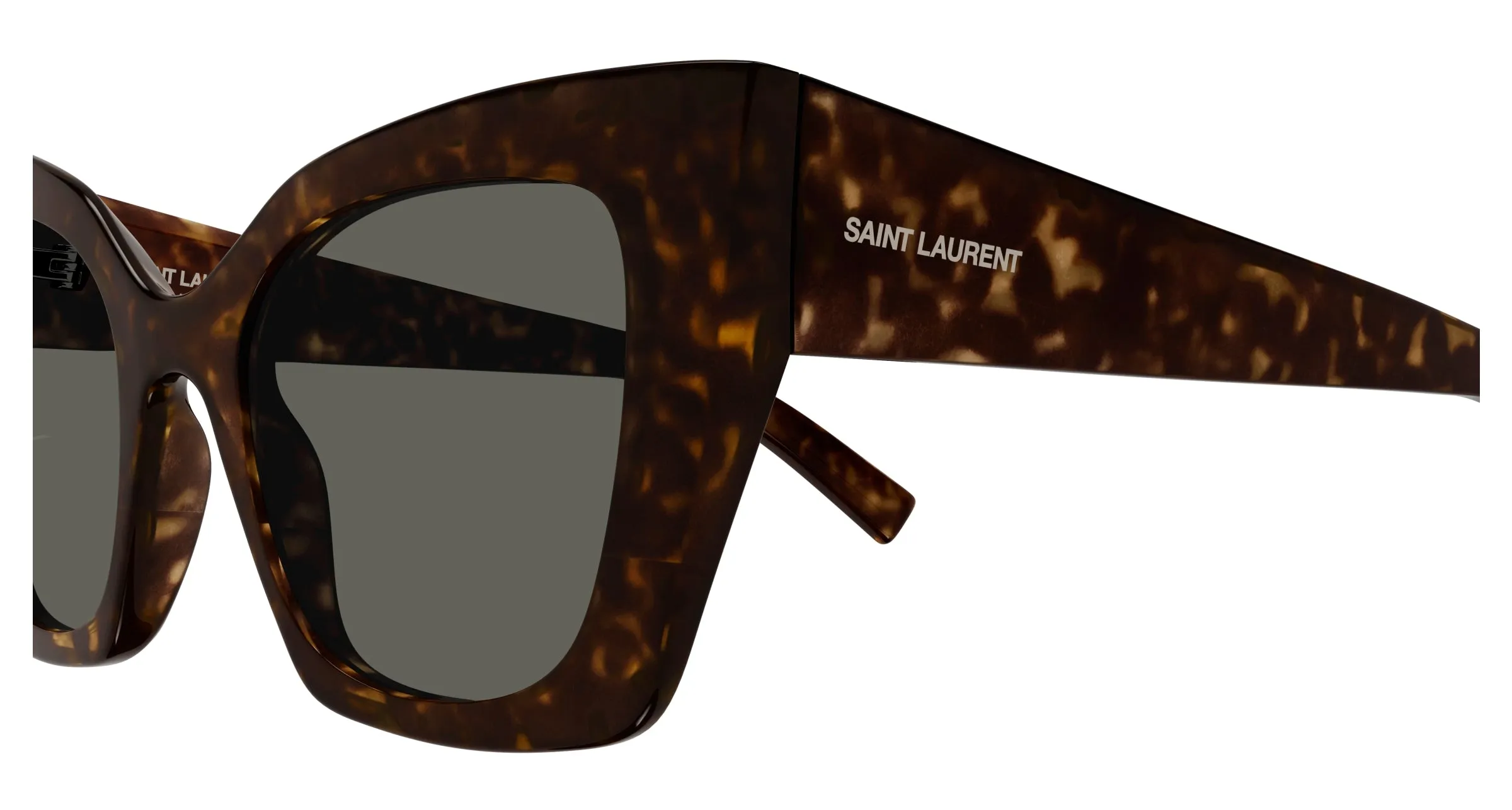 SAINT LAURENT SL 552 008 Occhiali da sole Havana Grigio Cat Eye - immagine 3