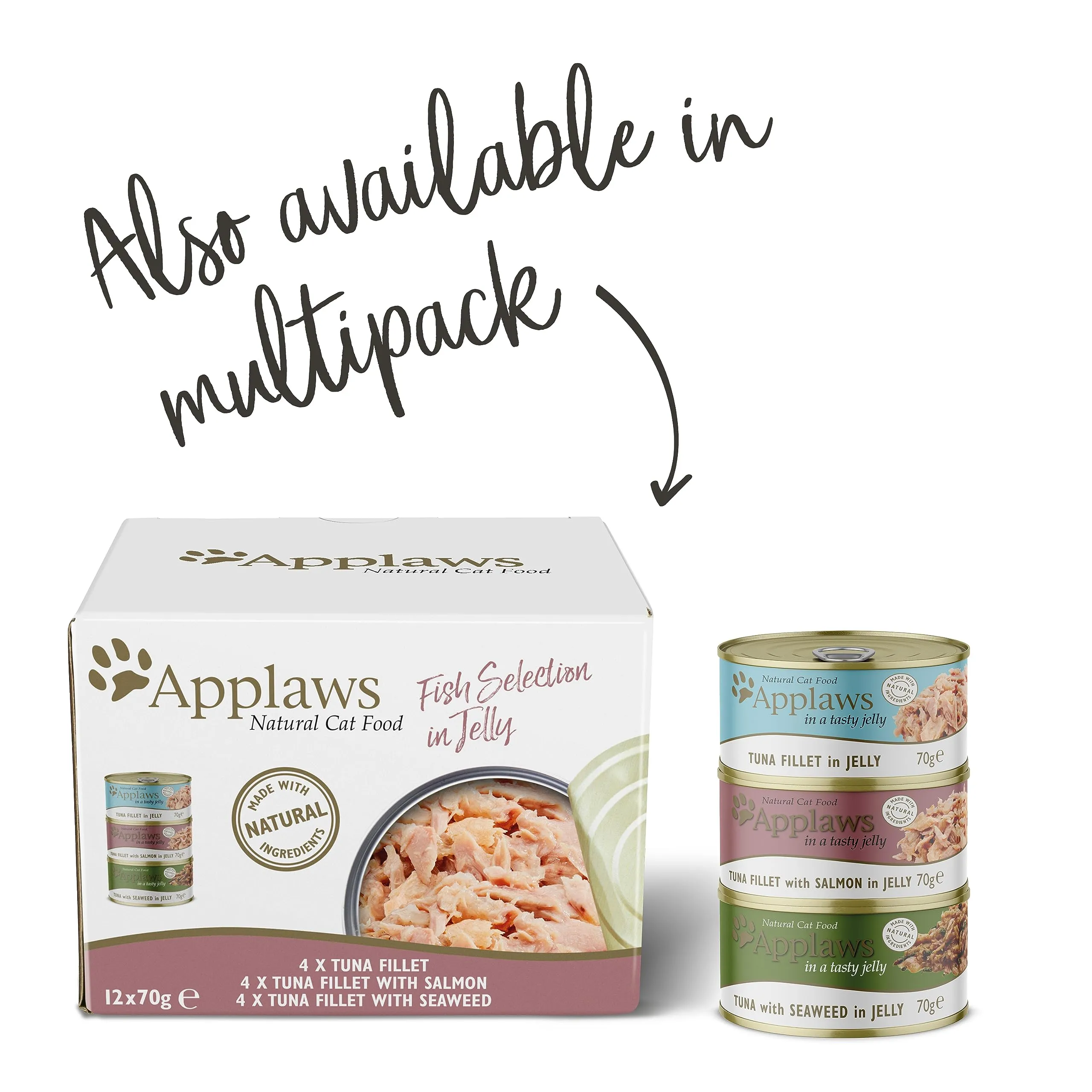 Applaws Cibo in Scatola per Gatti, Pollo, 24 x 70g - immagine 7