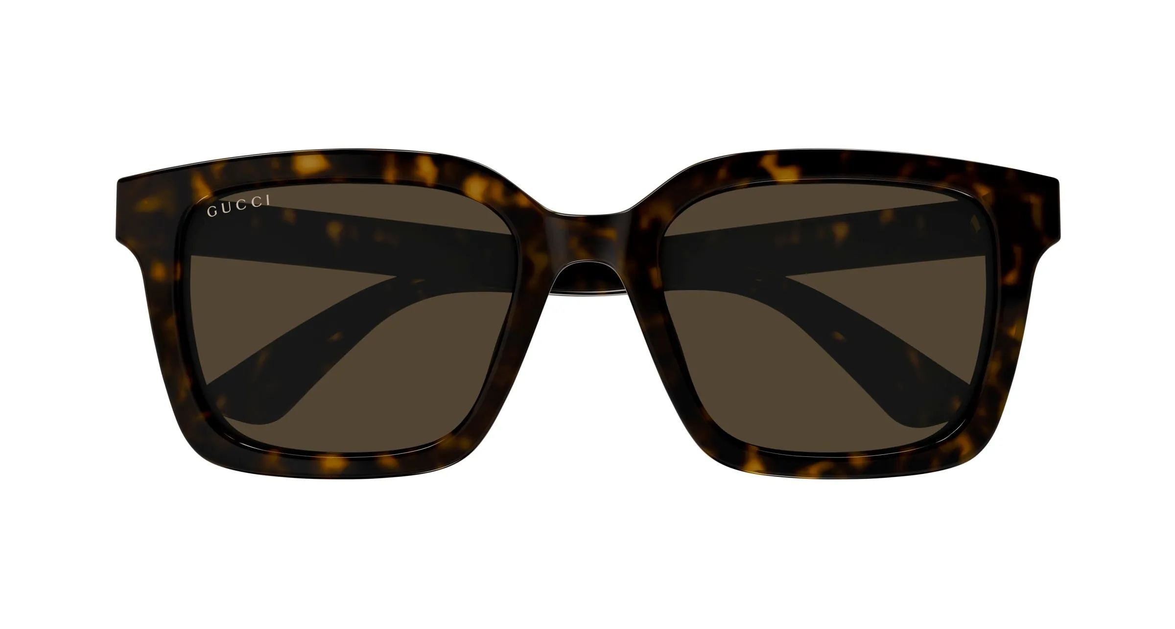 Gucci GG1582SK 002 Occhiali da sole Iniettato Havana Marrone Squadrata - immagine 2