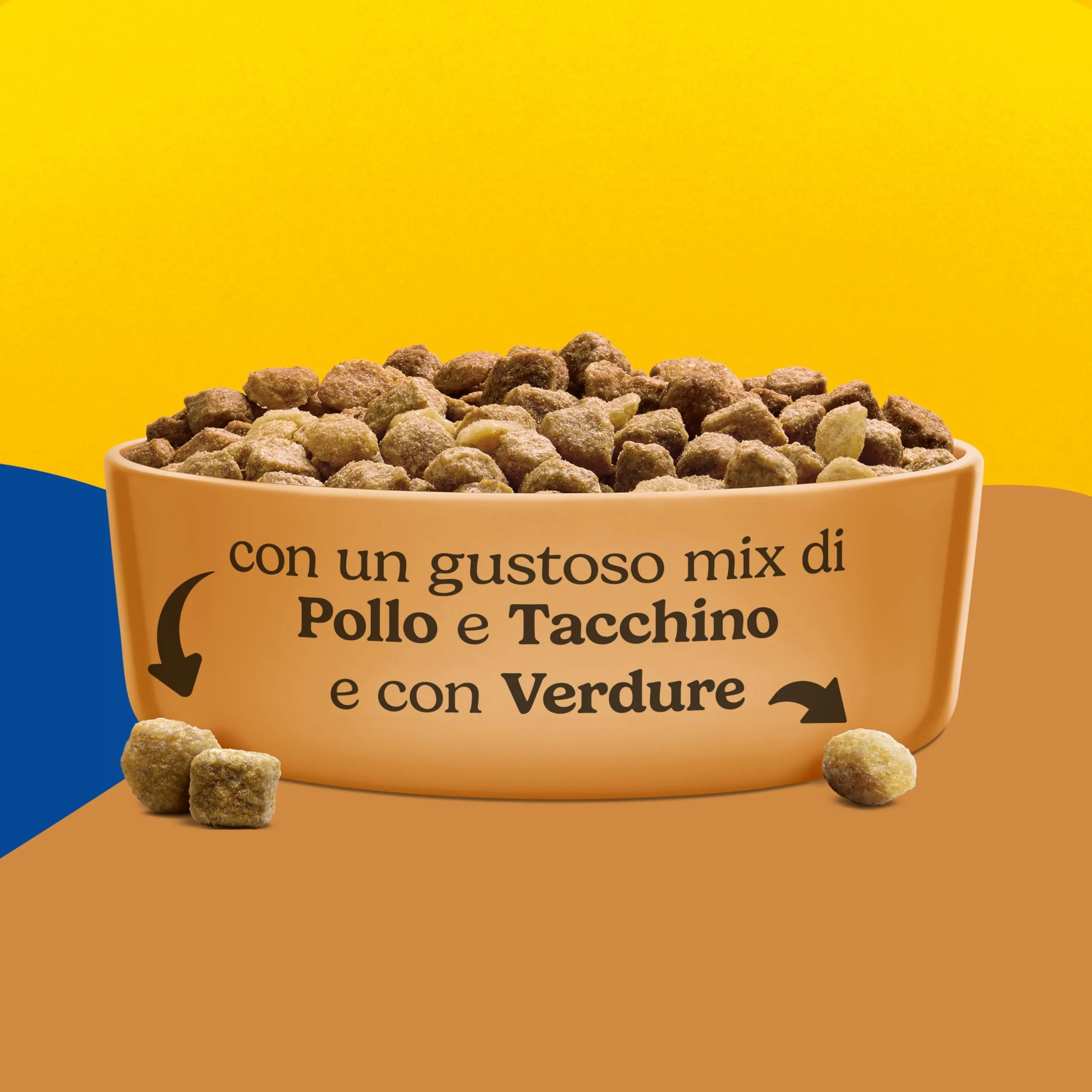 PURINA FRISKIES Sterilized crocchette per gatti adulti sterilizzati con un gustoso mix di Pollo e Tacchino e con Verdure in 12 Confezioni da 375 g - immagine 6