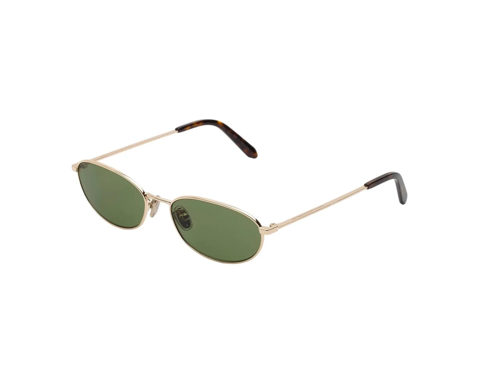 Retrosuperfuture GI9 UOVO CLASSICO Occhiali da sole Metallo Oro Verde Geometrica Normale - immagine 1