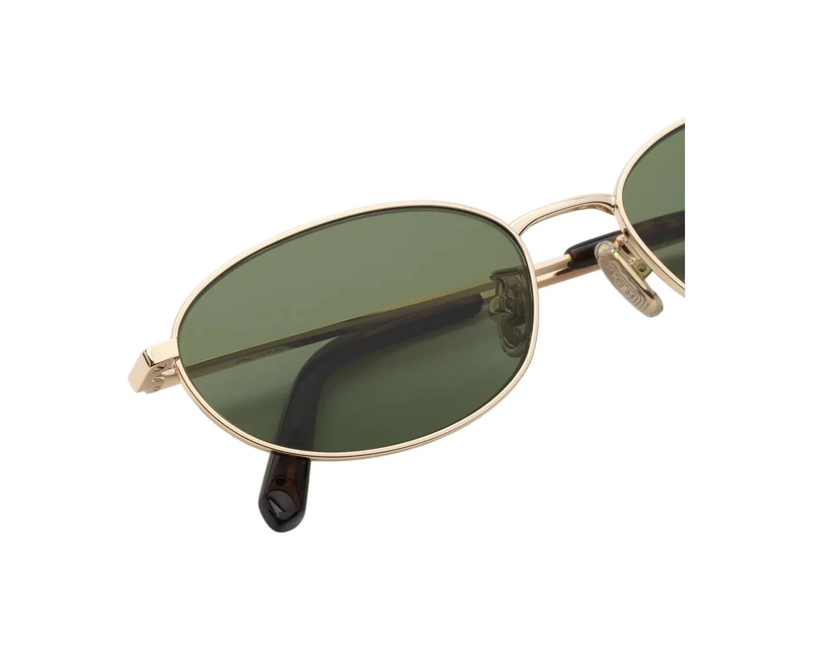 Retrosuperfuture GI9 UOVO CLASSICO Occhiali da sole Metallo Oro Verde Geometrica Normale - immagine 3