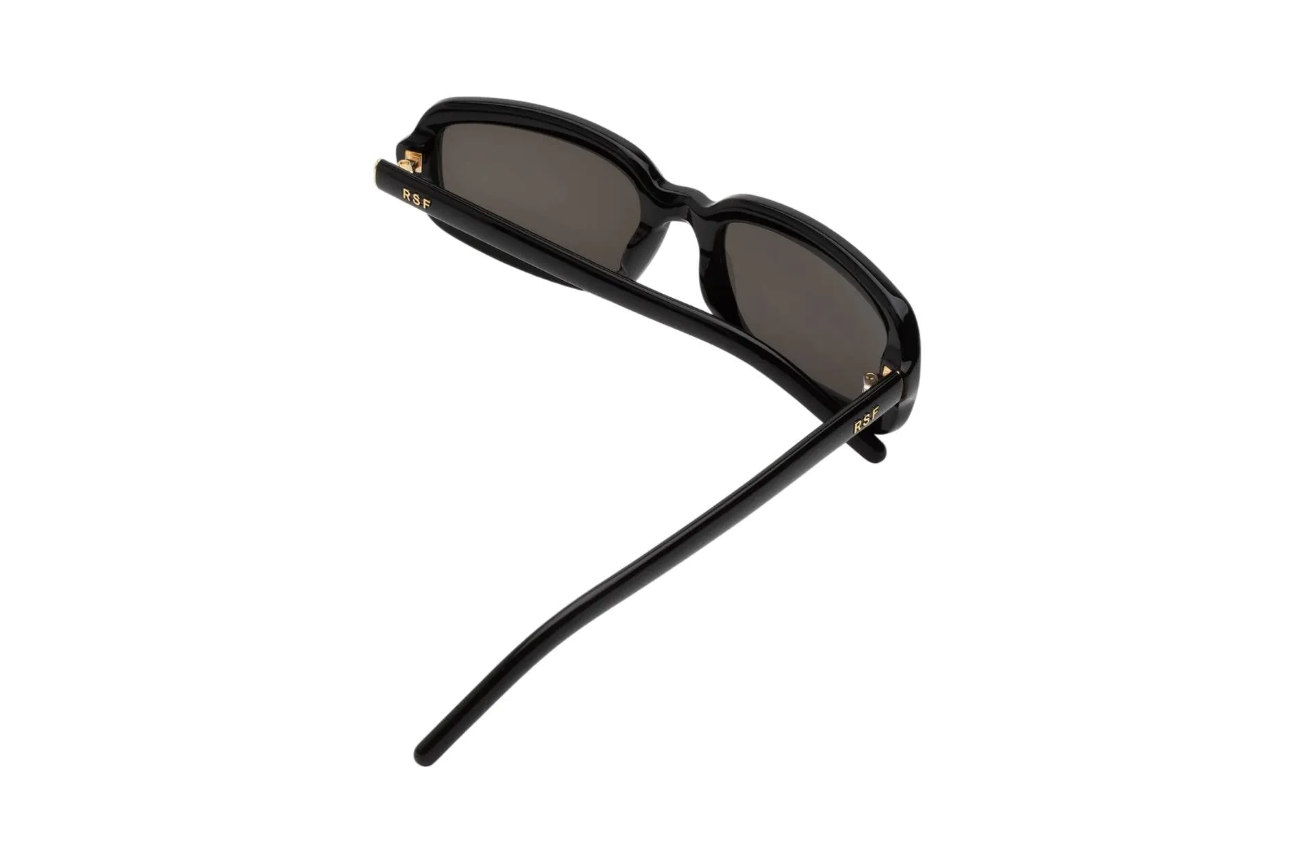 Retrosuperfuture 3Q6 TROLL BLACK Occhiali da sole Acetato Nero Nero Squadrata Normale - immagine 3