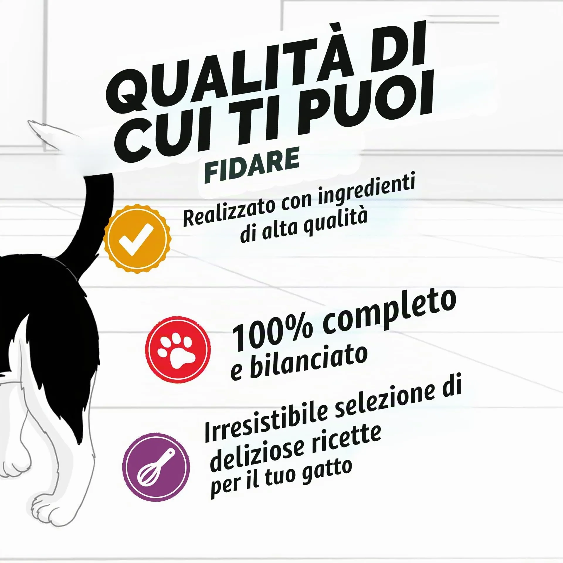 FELIX Ottimo come appare, doppio cibo per gatti bagnato in gelatina, mix di varietà di pesce, confezione da 6 (6 x 12 sacchetti da 85 g) - immagine 4