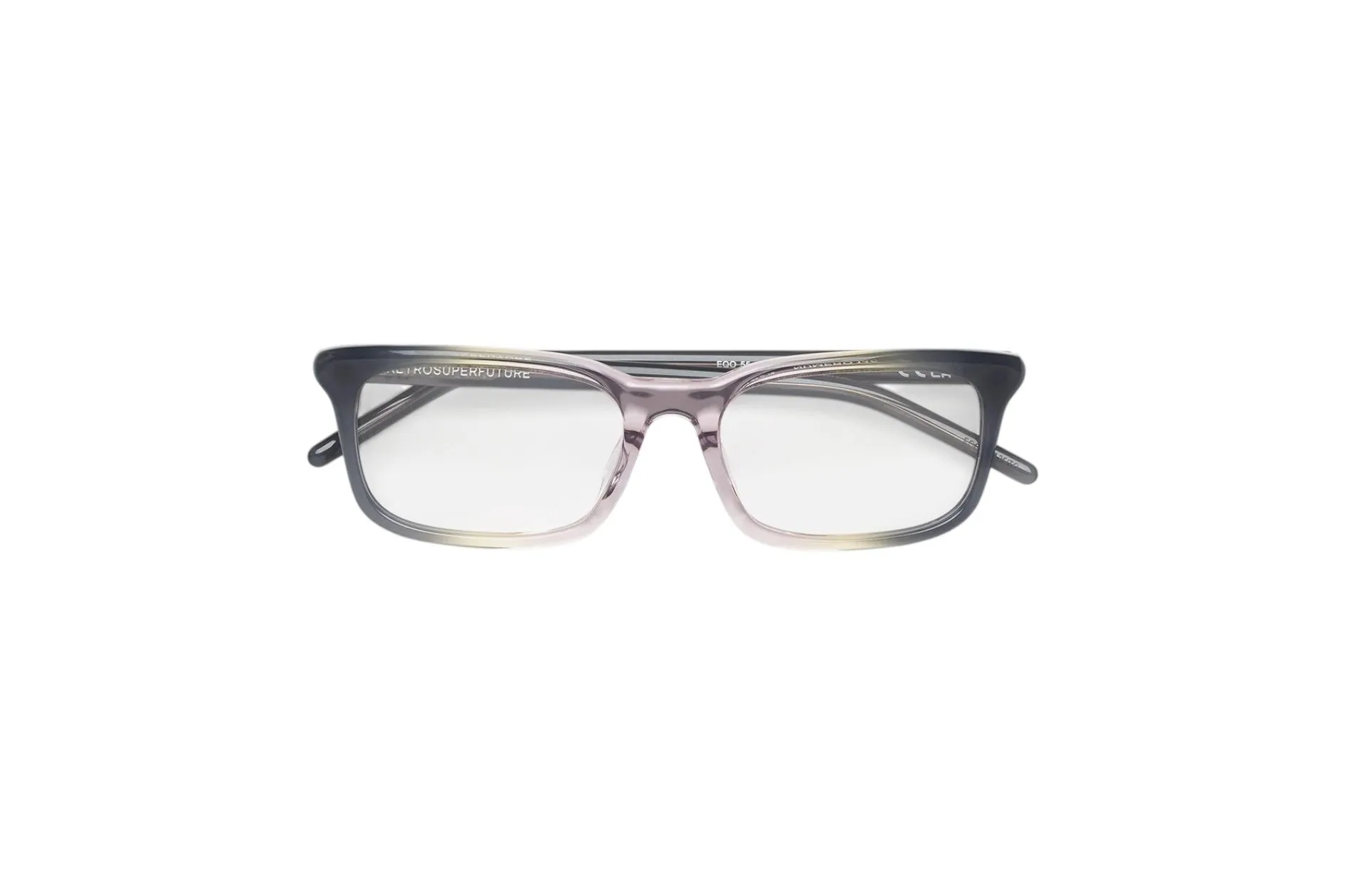 Retrosuperfuture EQO NUMERO 146 SIDE FADE Montature da vista Acetato Verde Squadrata - immagine 2