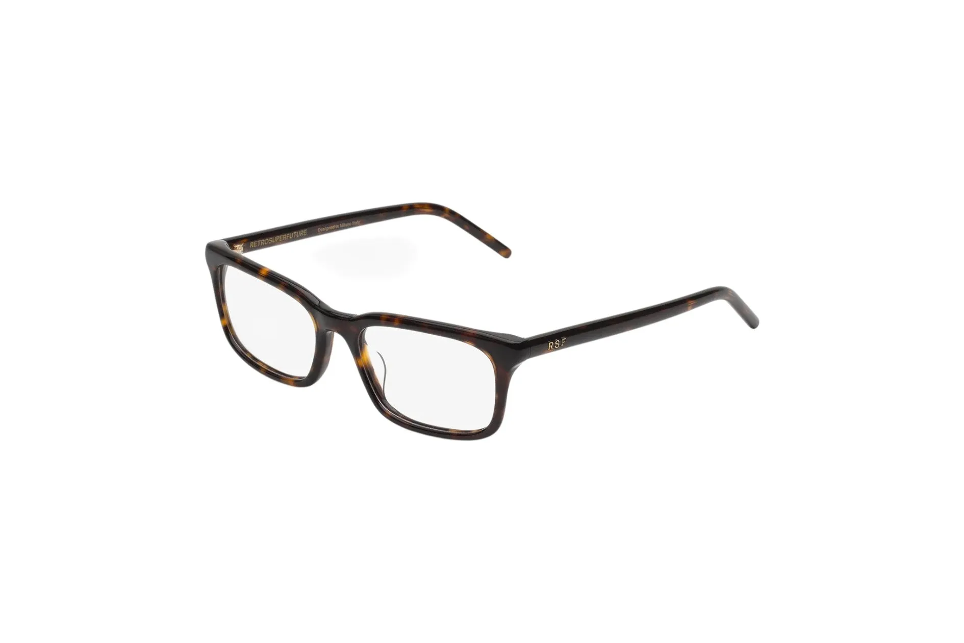 Retrosuperfuture 6E1 NUMERO 146 HAVANA Montature da vista Acetato Havana Squadrata - immagine 1