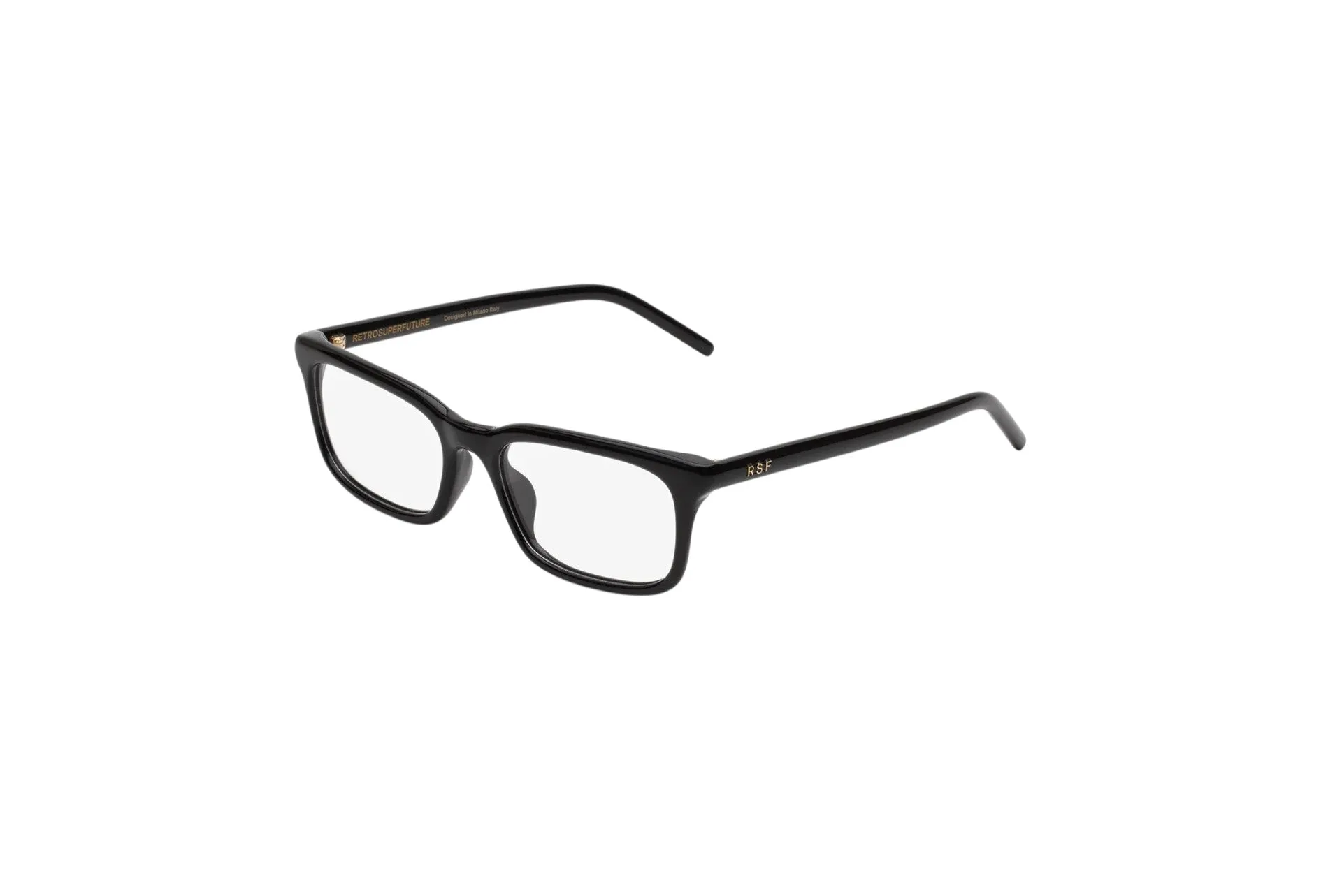 Retrosuperfuture EHE NUMERO 146 NERO Montature da vista Acetato Nero Squadrata - immagine 1