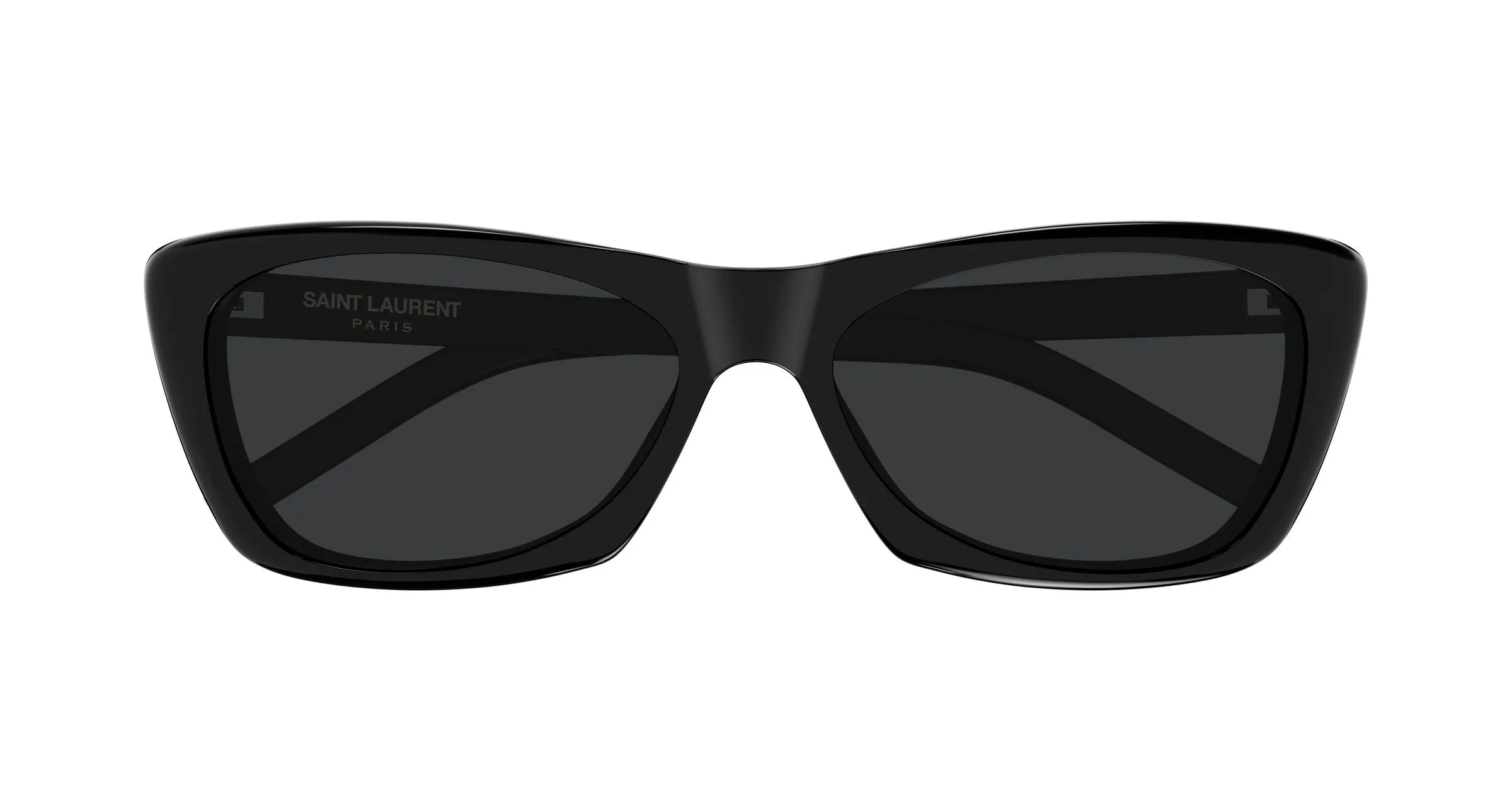 SAINT LAURENT SL 613 005 Occhiali da sole Acetato Nero Nero Cat Eye - immagine 2