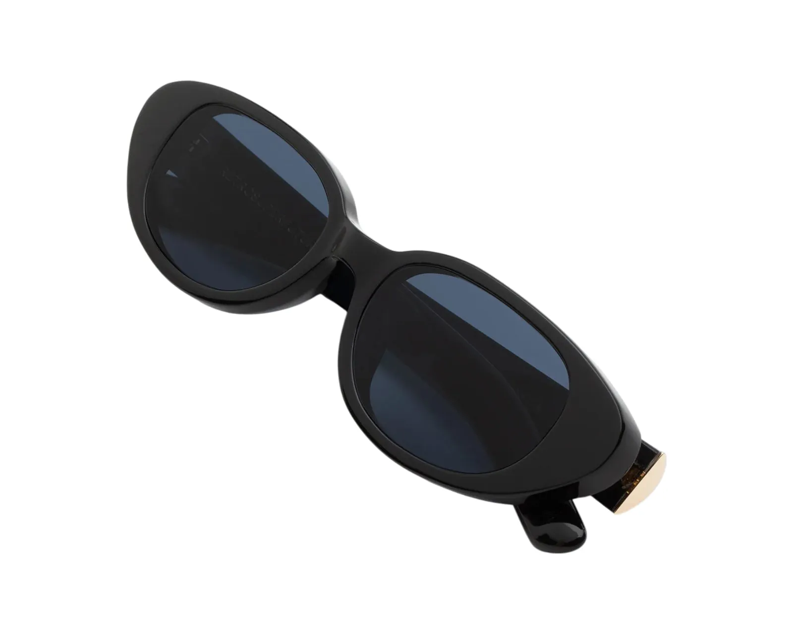Retrosuperfuture QQ7 VEGA AZURE Occhiali da sole Acetato Nero Blu Geometrica Normale - immagine 3