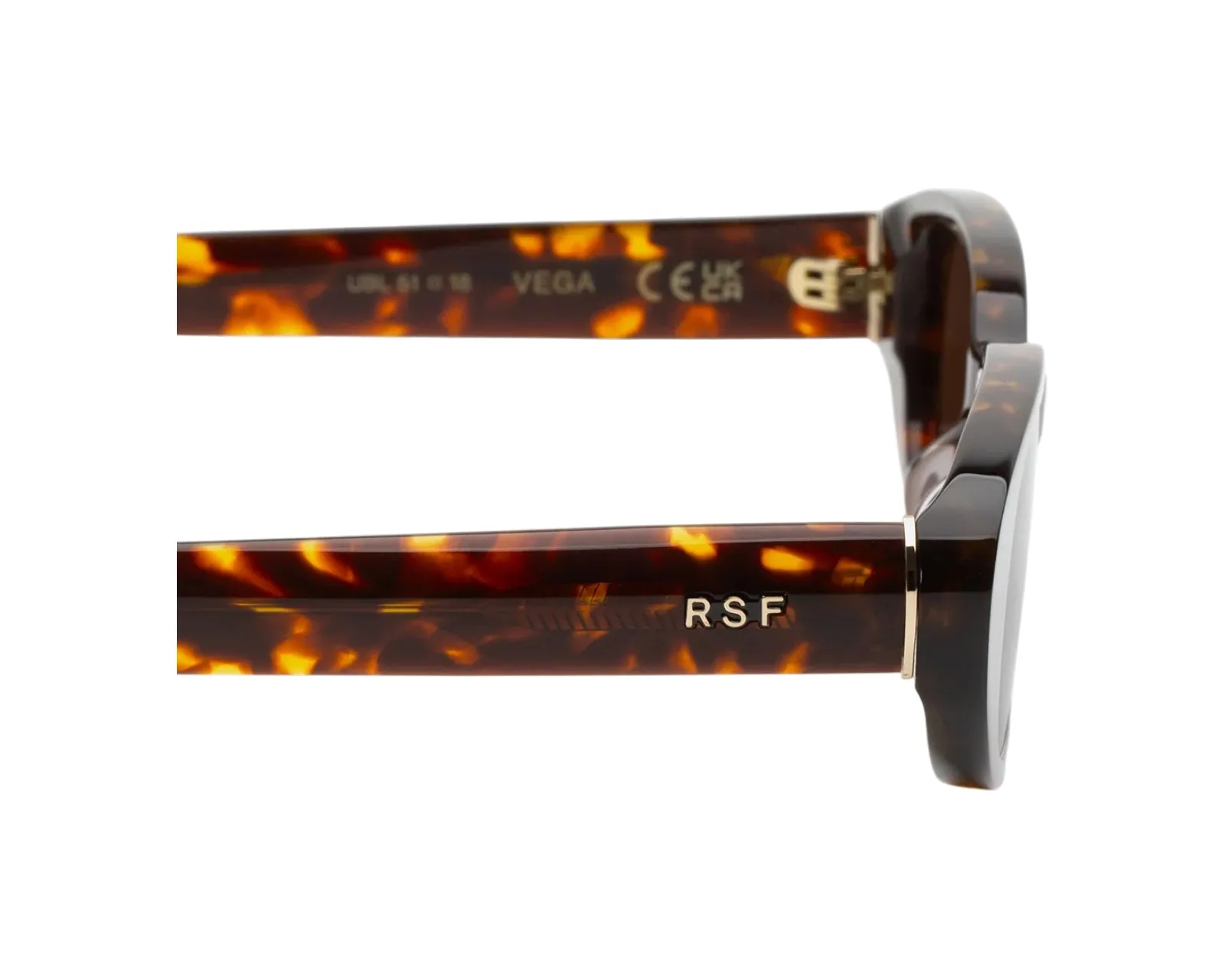 Retrosuperfuture UBL VEGA BURNT HAVANA Occhiali da sole Acetato Havana Marrone Geometrica Normale - immagine 3