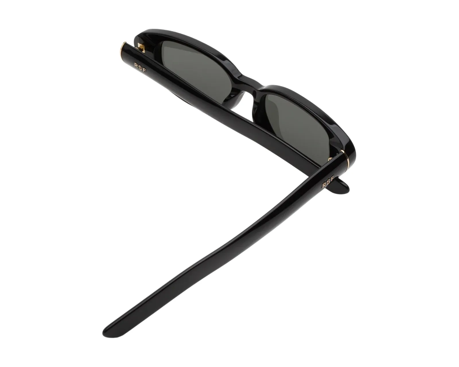 Retrosuperfuture PJF VEGA BLACK Occhiali da sole Acetato Nero Nero Geometrica Normale - immagine 3