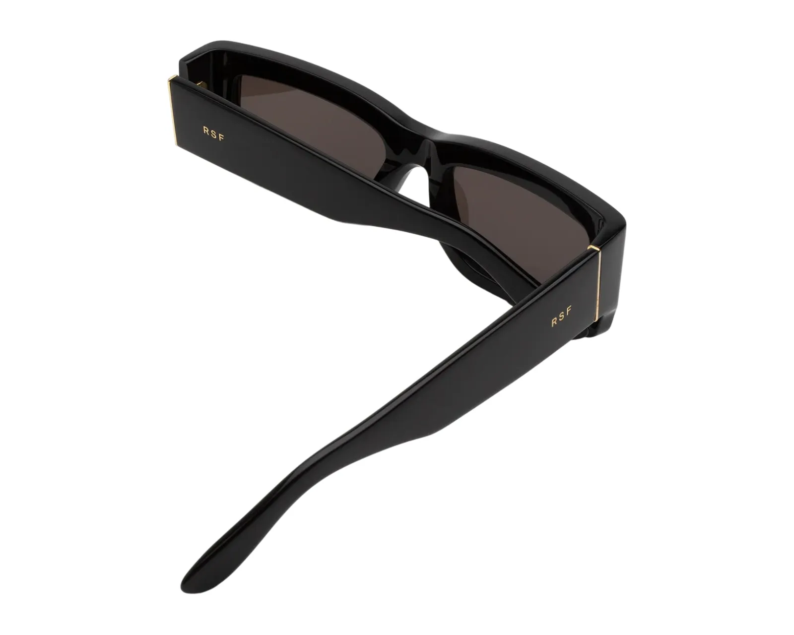 Retrosuperfuture 47X NOTTE BLACK Occhiali da sole Acetato Nero Nero Squadrata Normale - immagine 3