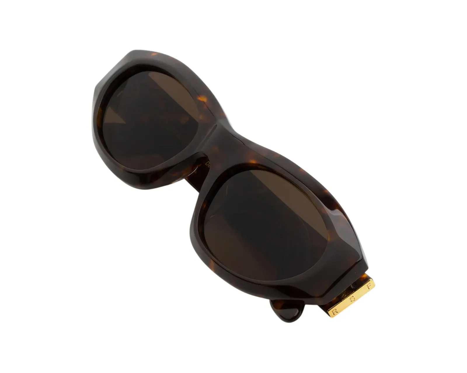 Retrosuperfuture 6DF CINEMA BURNT HAVANA Occhiali da sole Acetato Havana Marrone Geometrica Normale - immagine 3