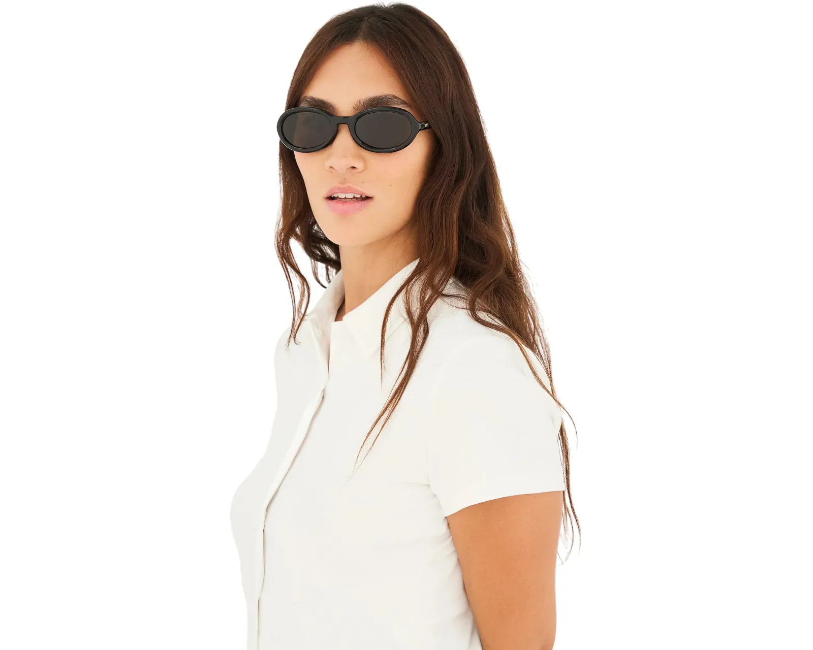 Retrosuperfuture 05H CHERRY BLACK Occhiali da sole Acetato Nero Nero Geometrica Normale - immagine 4