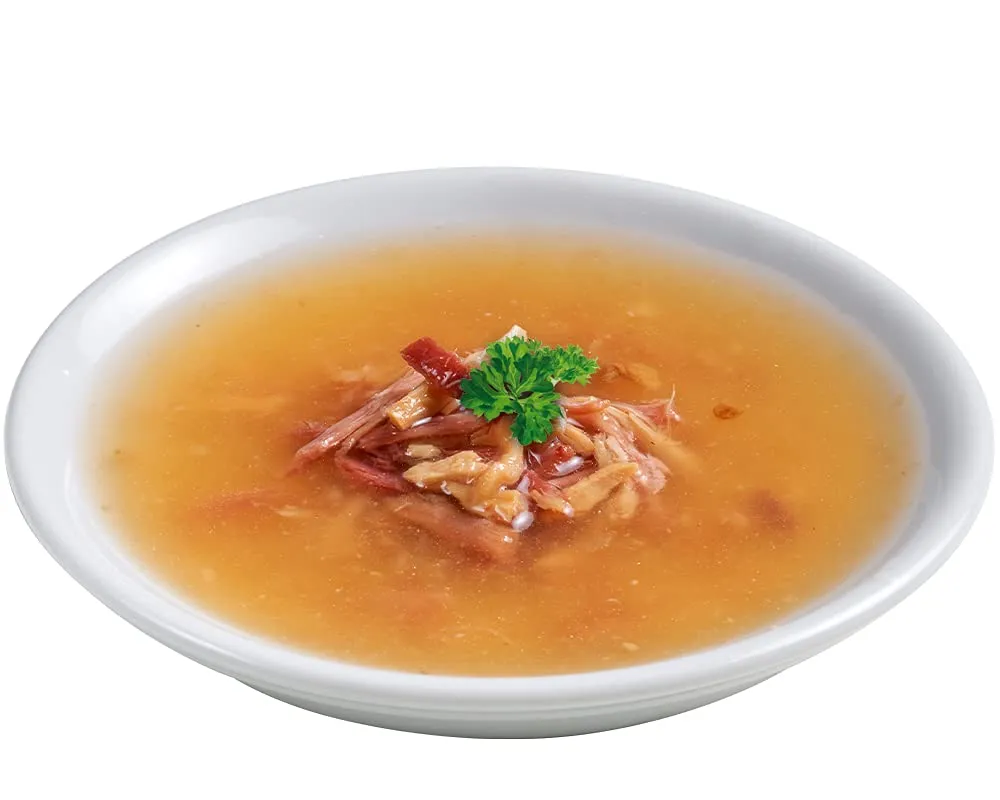 LEONARDO Drink Beef [20x40g Drink con manzo] Bevanda per gatti | Brodo di carne senza cereali con strisce di carne | Alimento complementare per gatti - immagine 3