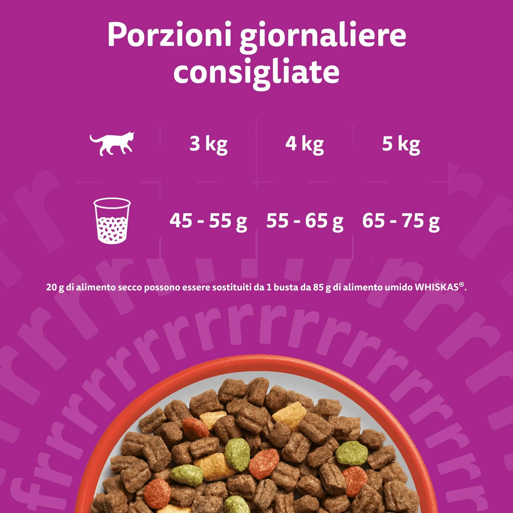 WHISKAS Cibo Secco per Gatti Adulti 300g con Manzo, confezione da 14 - immagine 6