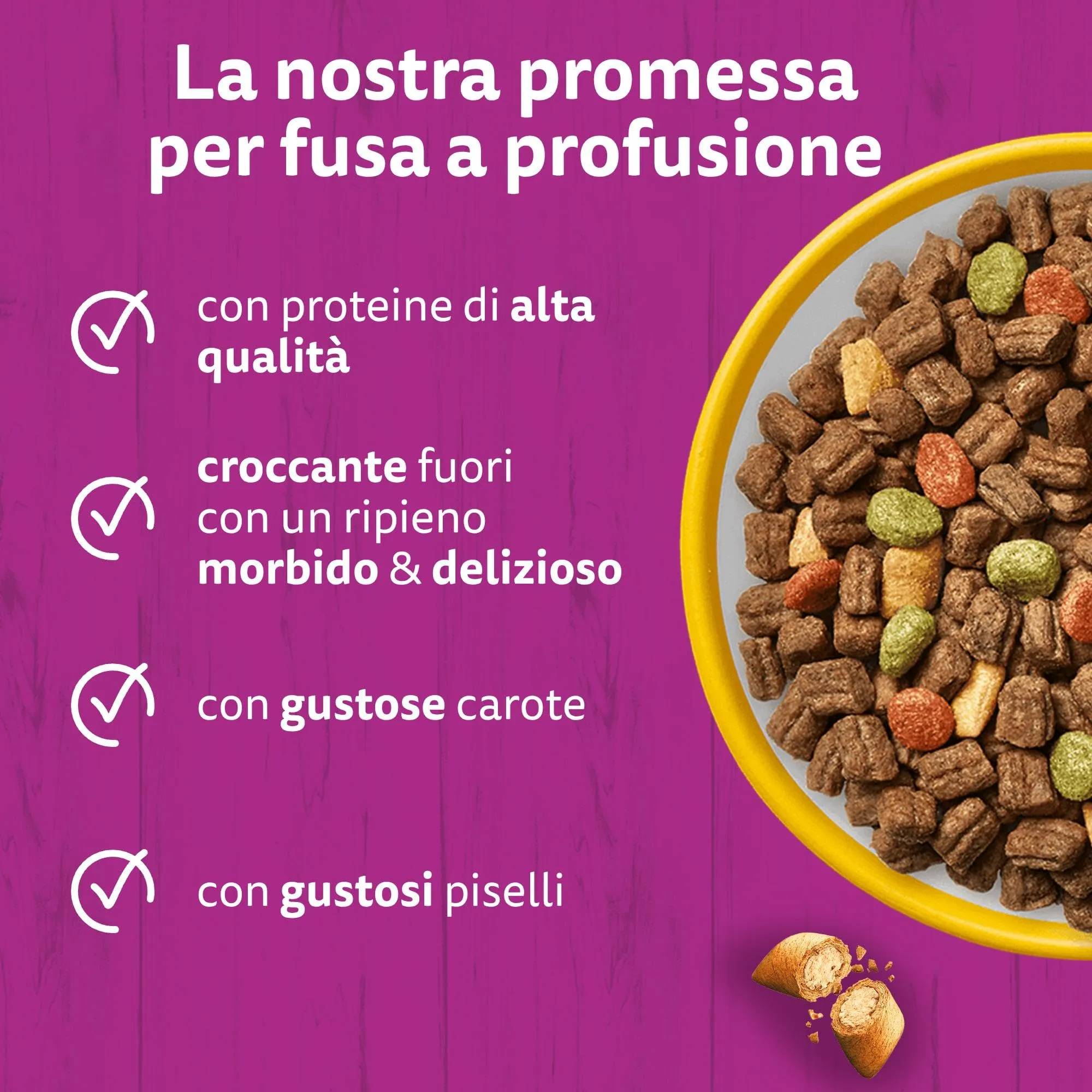 WHISKAS Cibo Secco per Gatti Adulti 300g con Pollo, confezione da 14 - immagine 5