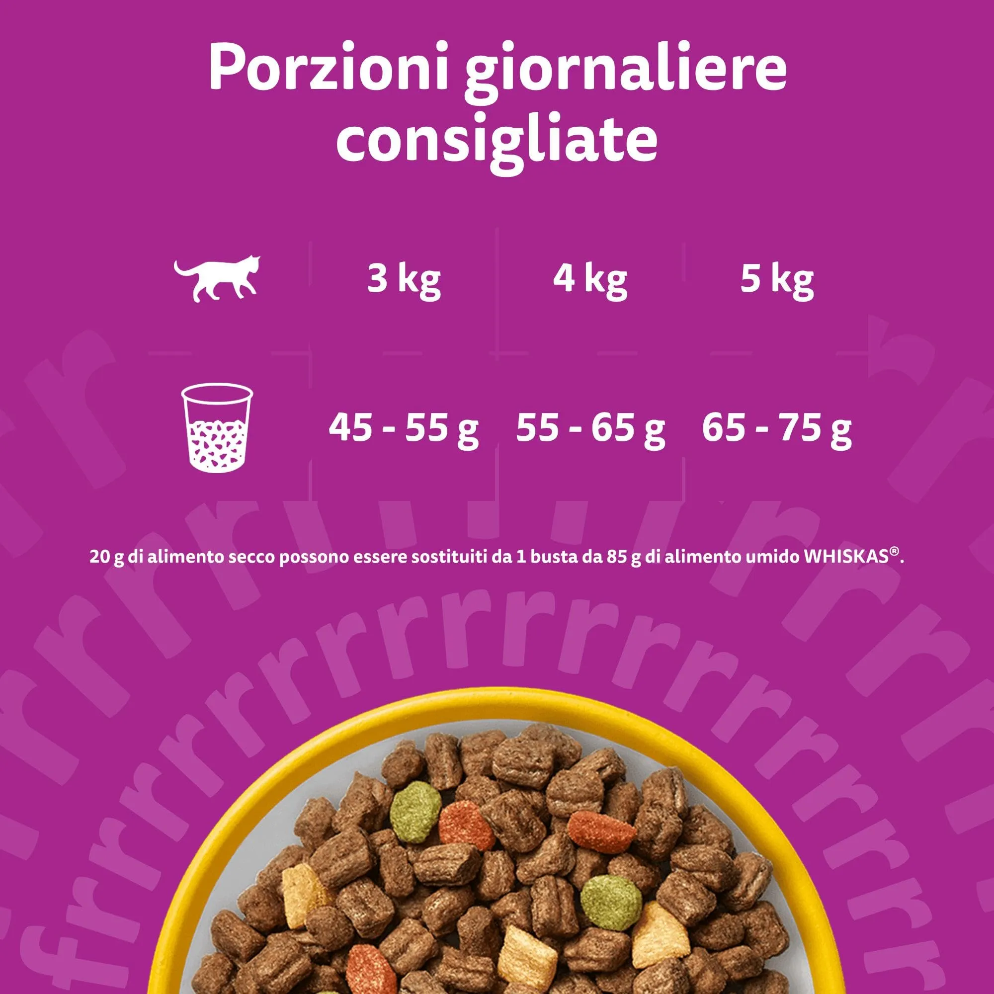 WHISKAS Cibo Secco per Gatti Adulti 300g con Pollo, confezione da 14 - immagine 7
