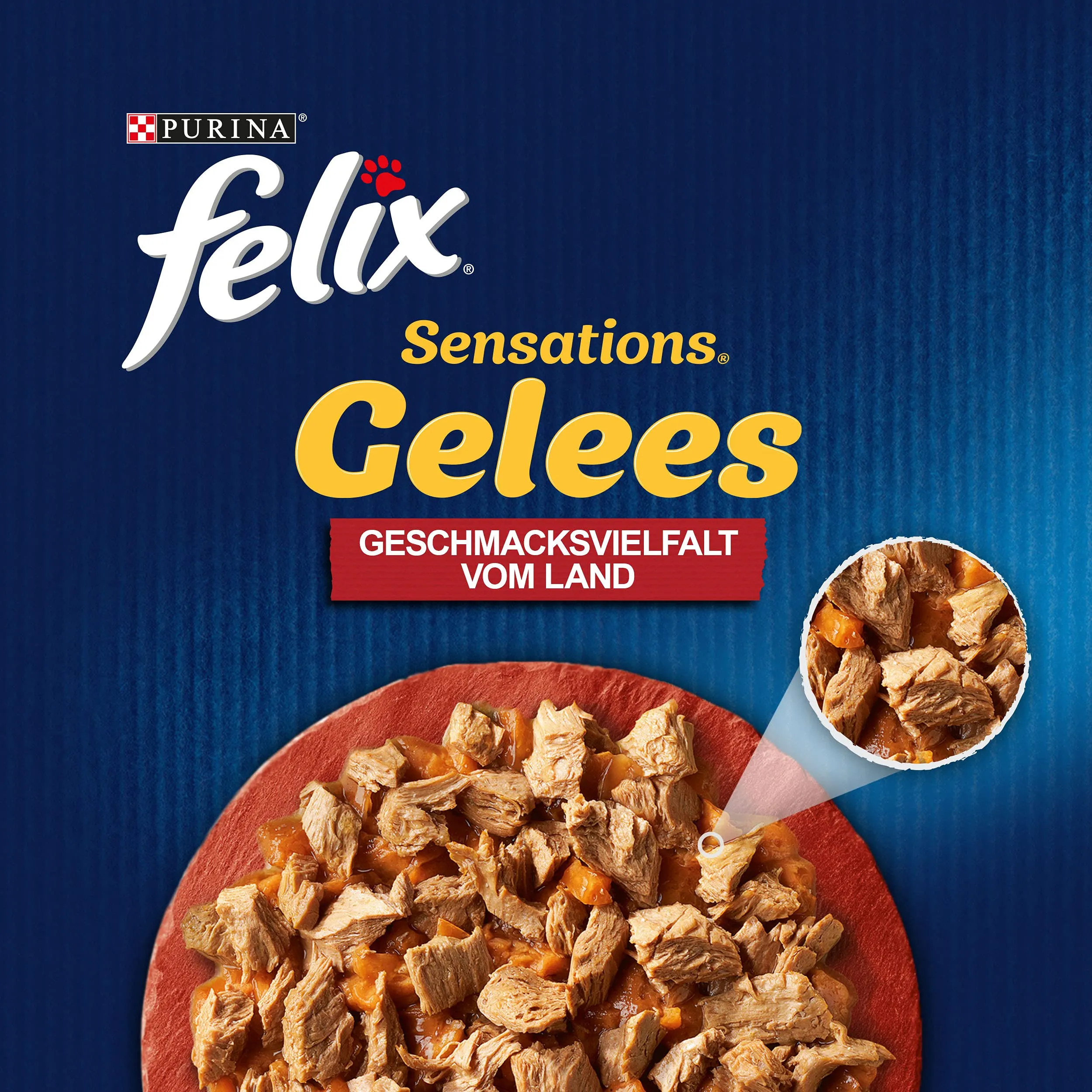 Felix Sensations Gelees - Cibo umido per gatti, 120 x 85 g - immagine 3