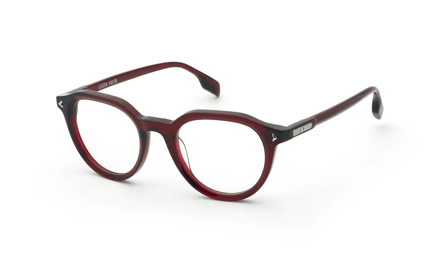 Lozza VL4394M VIVACE 1 06NL Montature da vista Acetato Rosso Pantos - immagine 1