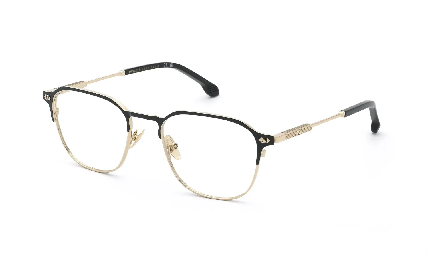 Lozza VL2446 301 Montature da vista Metallo Oro Pantos - immagine 1