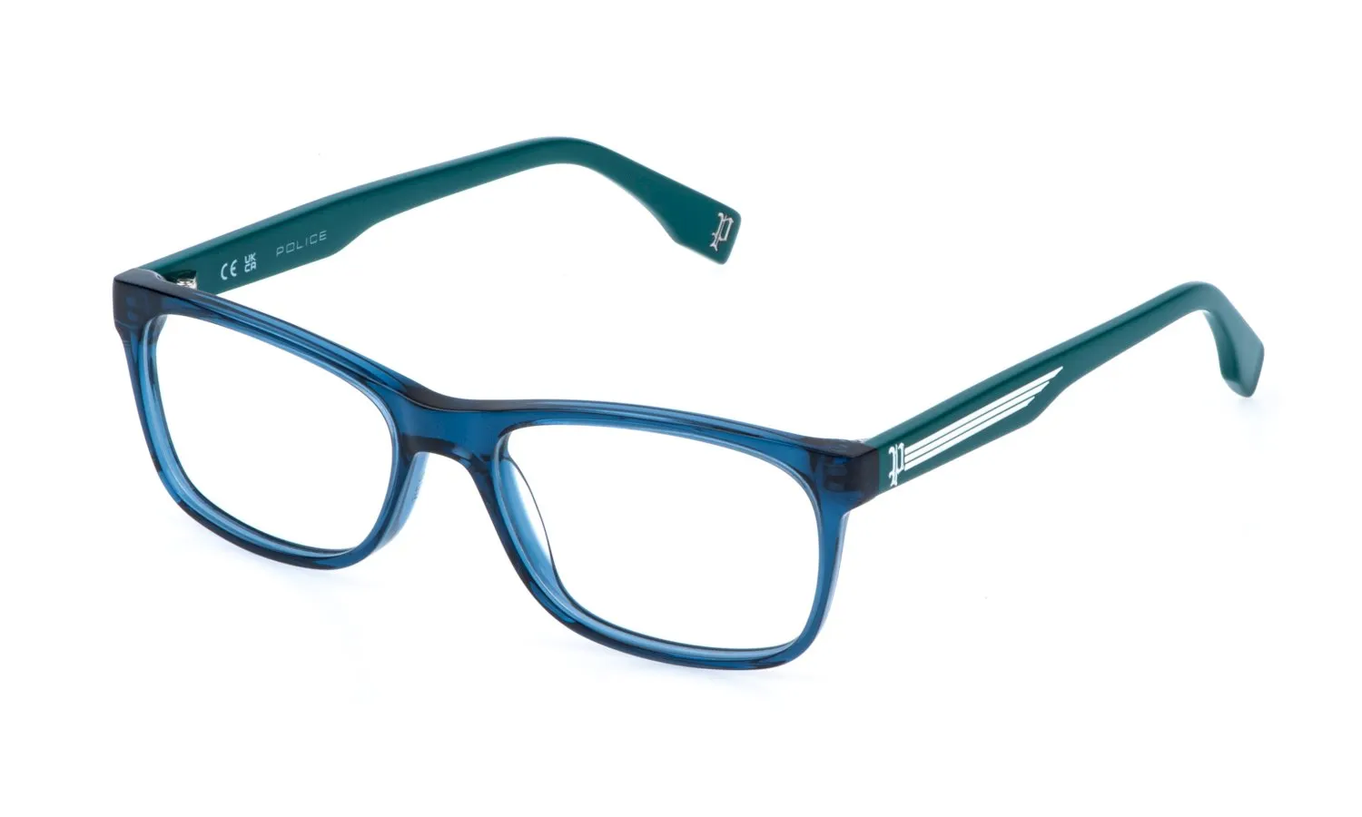 Police Junior Police VK171 BLINK JR 2 06SB Montature da vista bambino Acetato Blu Squadrata - immagine 1