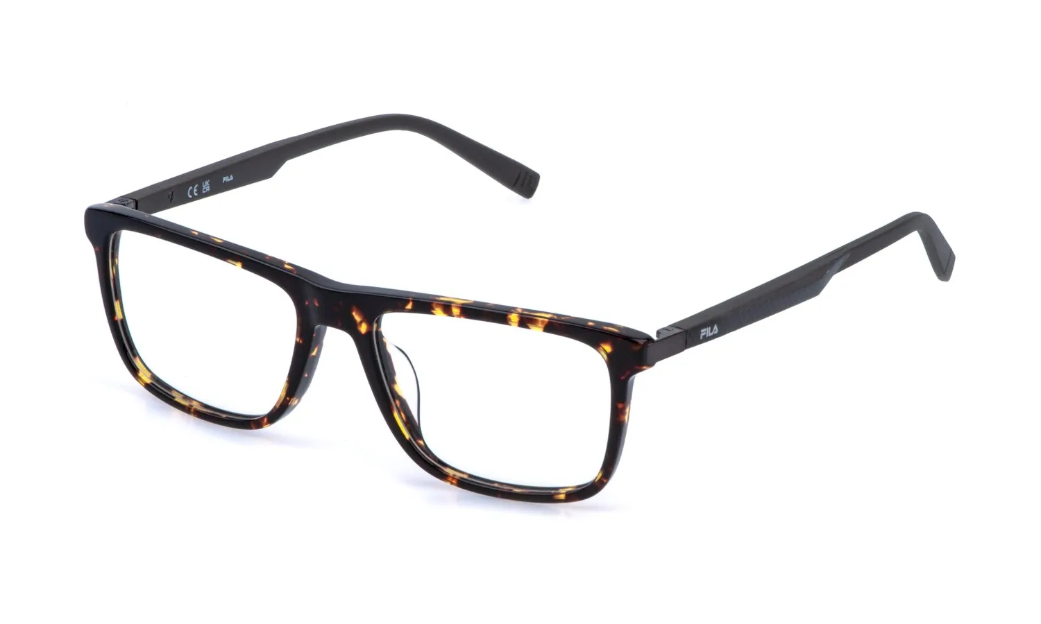 Fila VFIA93 779 Montature da vista Acetato Havana Squadrata - immagine 1