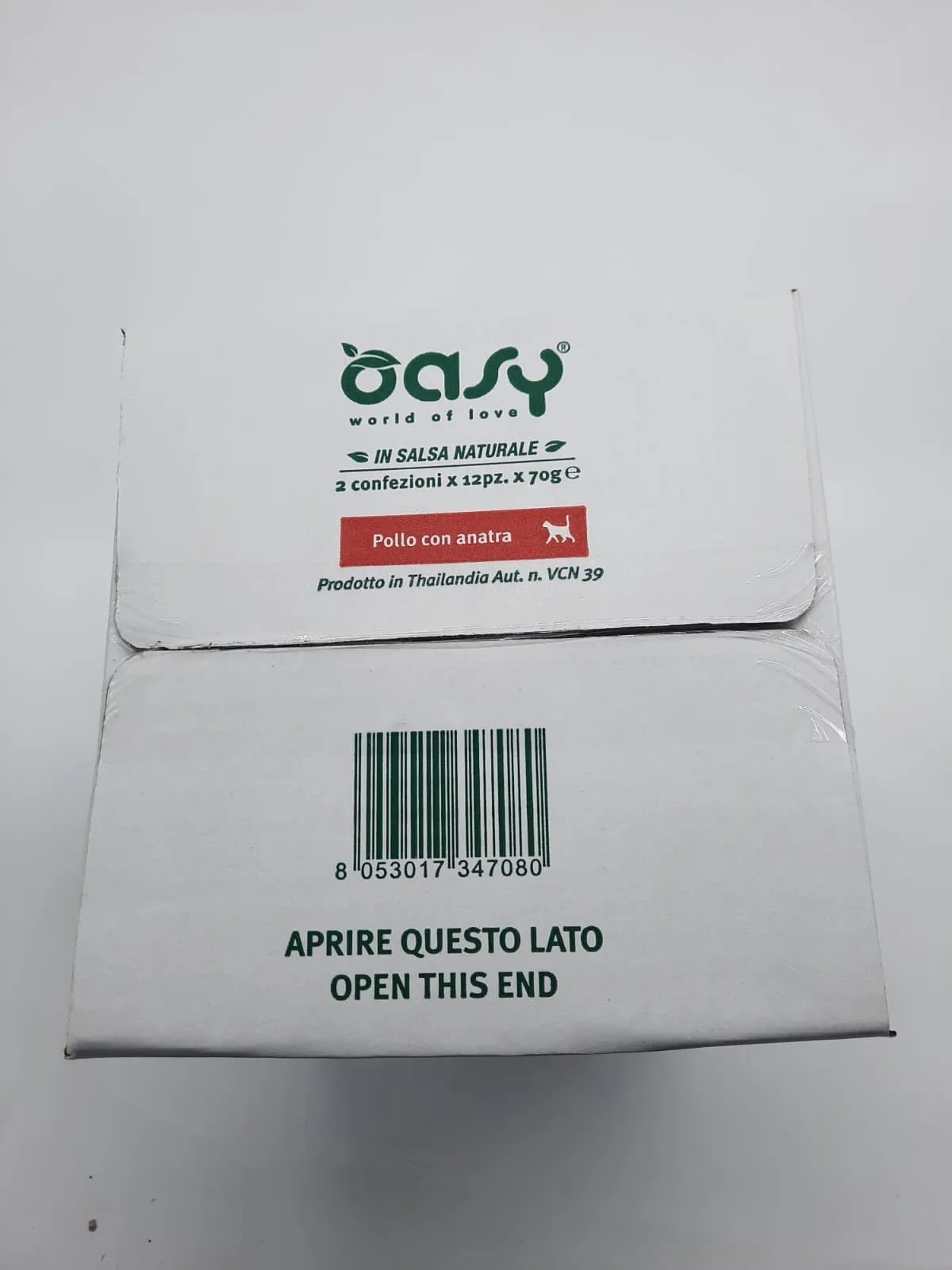 Oasy gatto umido MORE LOVE CUP 70grammi | OFFERTA 24 cup da 70 grammi l'una (70gr, Pollo e Anatra) - immagine 2