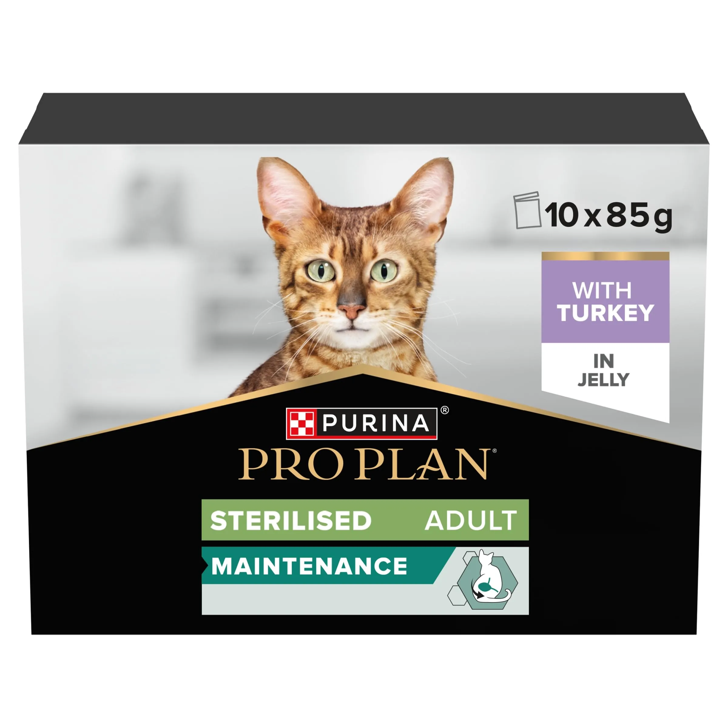PURINA PRO PLAN Cibo Umido per Gatti Adulti Sterilizzati, 40 Bustine da 85g - immagine 1