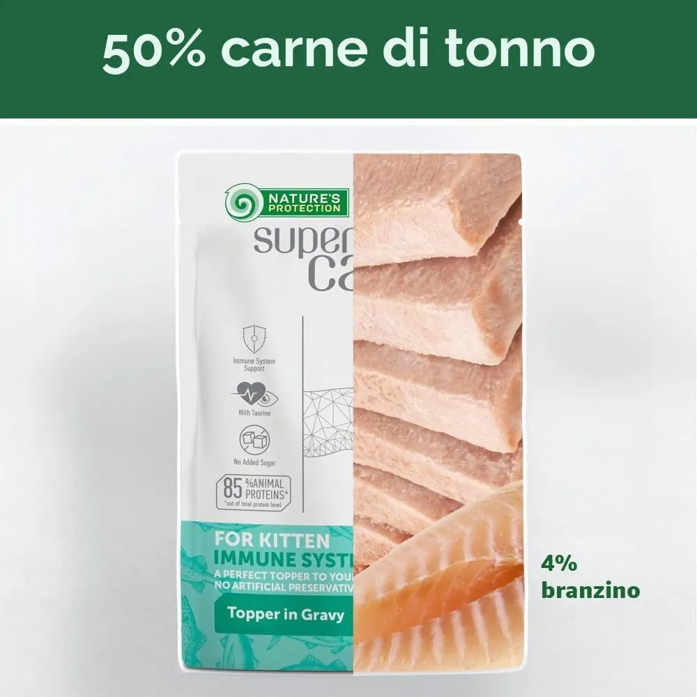 Nature's Protection Superior Care Cibo umido per gattini, Tonno 24 x 70 g - immagine 8