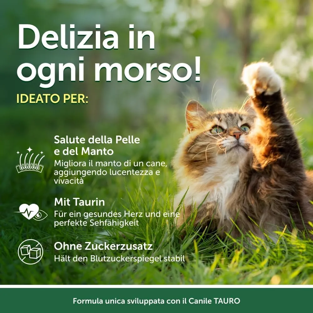 Nature's Protection Superior Care Umido gatti, Tonno e gamberetti 24 x 70 g - immagine 2