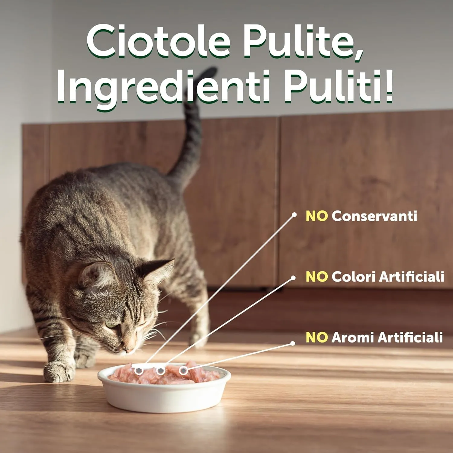 Nature's Protection Superior Care Umido gatti, Tonno e gamberetti 24 x 70 g - immagine 4