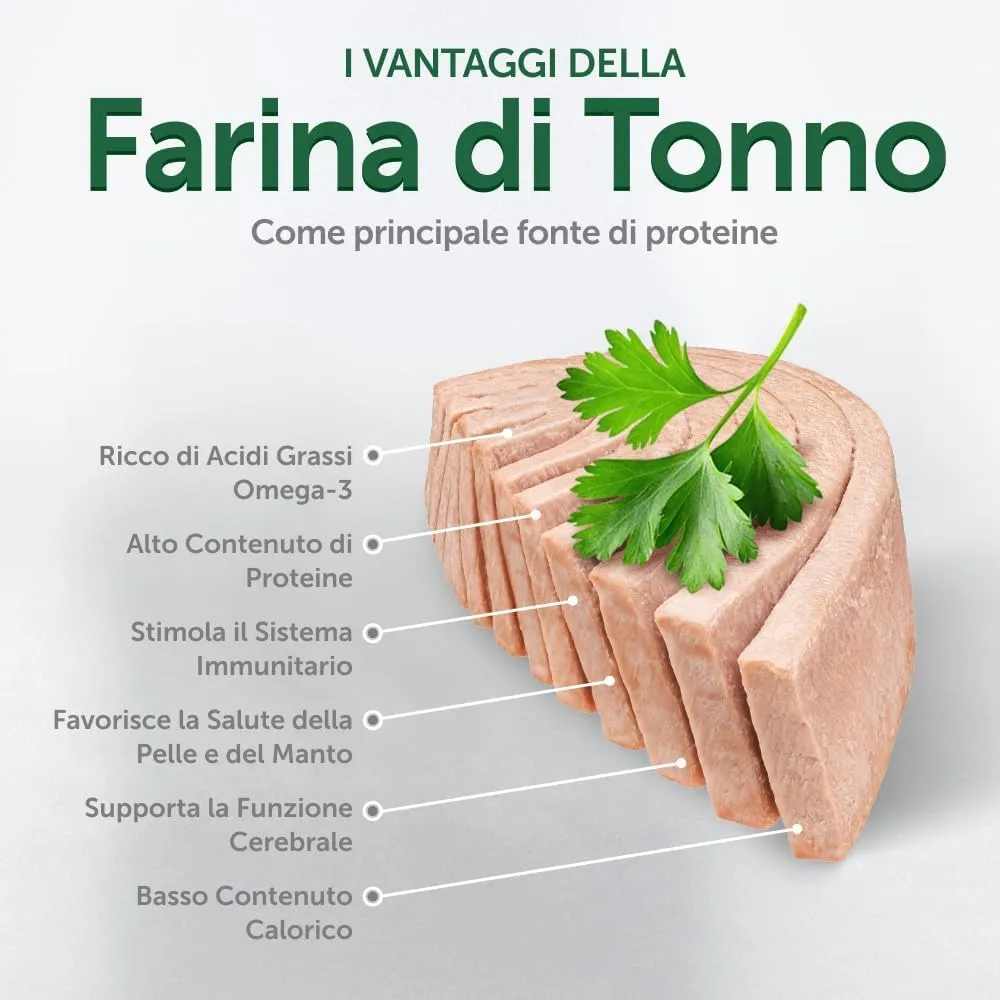 Nature's Protection Superior Care Umido gatti sterilizzati, Tonno 24 x 70 g - immagine 3