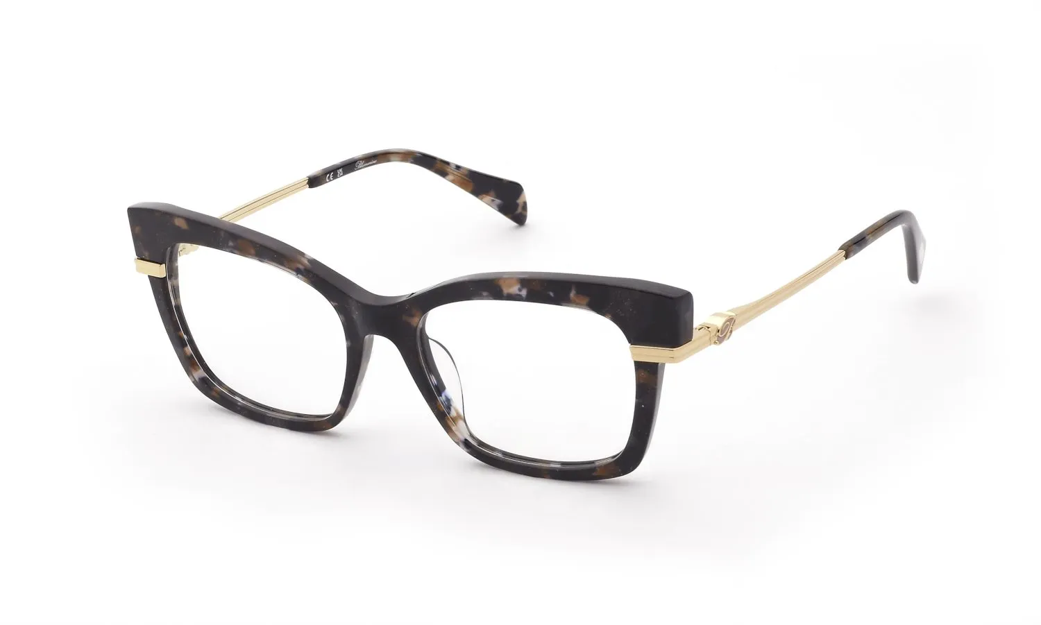 Blumarine VBM898 0G14 Montature da vista Acetato Havana Squadrata - immagine 1